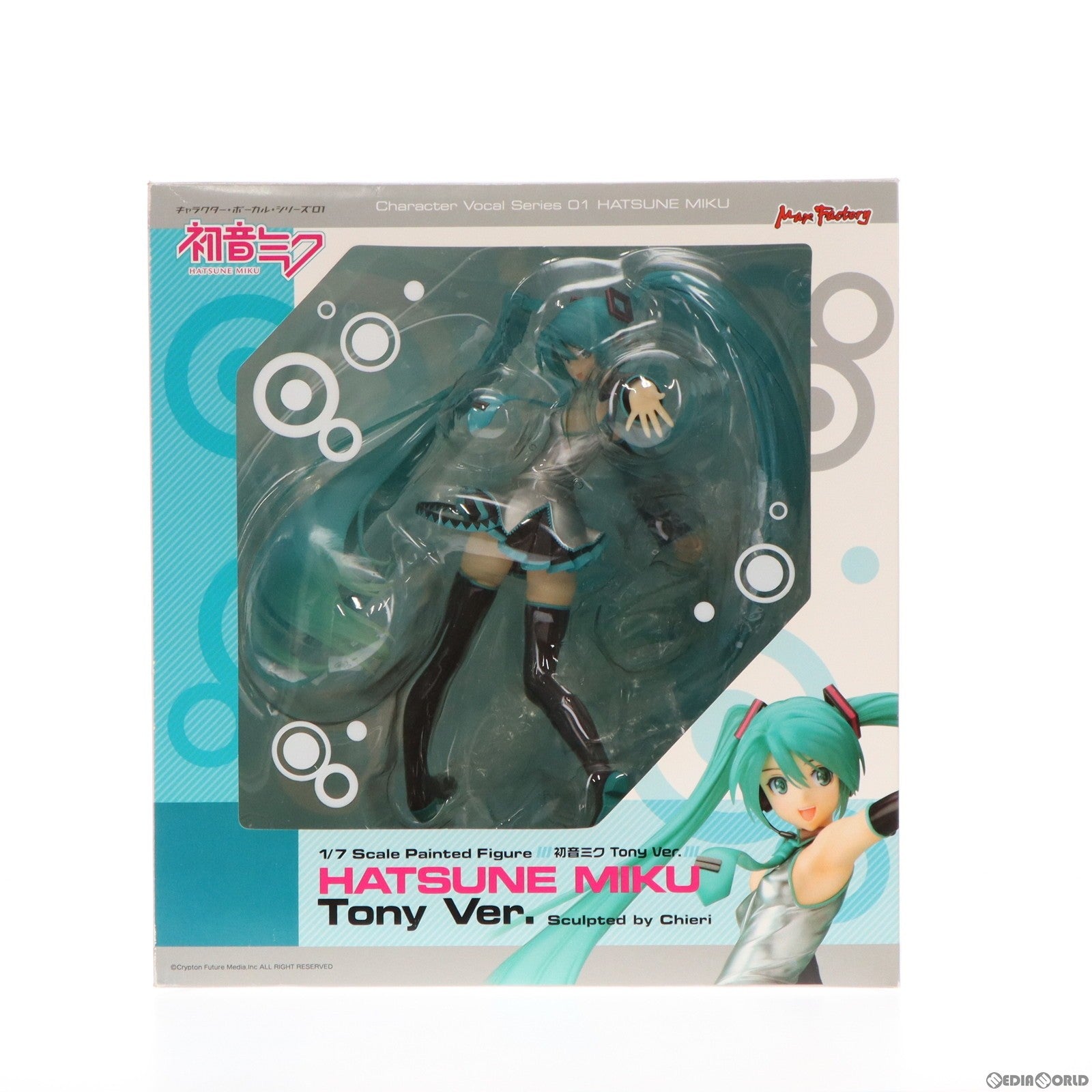 【中古即納】[FIG] 初音ミク Tony ver. キャラクター・ボーカル・シリーズ01 初音ミク 1/7 完成品 フィギュア マックスファクトリー(20110319)