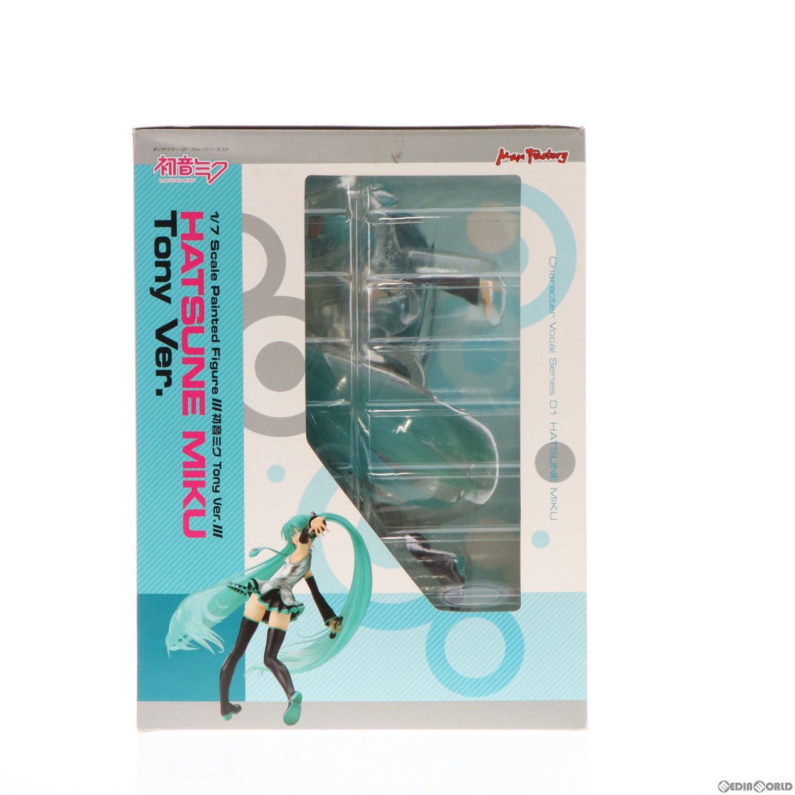 【中古即納】[FIG] 初音ミク Tony ver. キャラクター・ボーカル・シリーズ01 初音ミク 1/7 完成品 フィギュア マックスファクトリー(20110319)