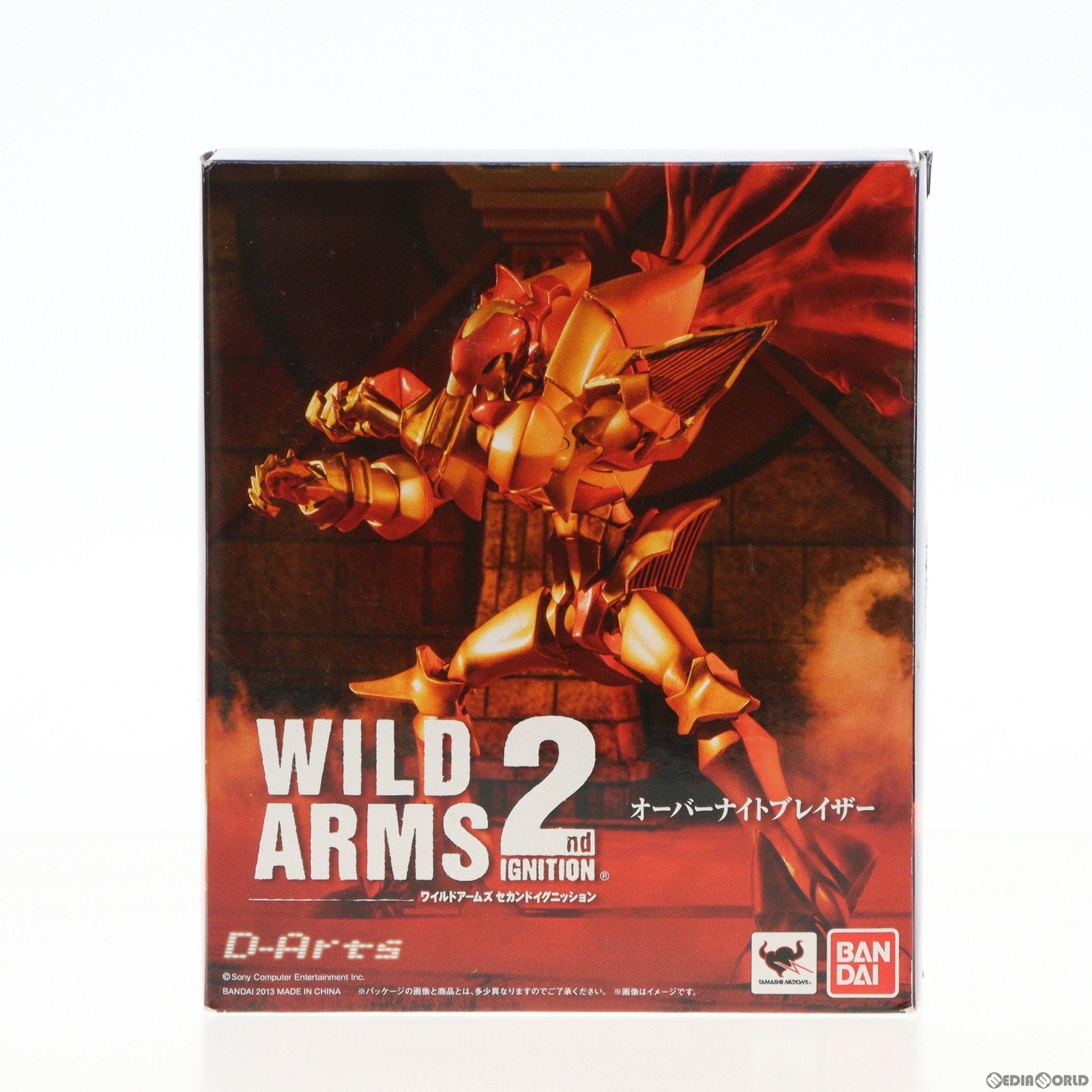 【中古即納】[FIG] 魂ウェブ商店限定 D-Arts オーバーナイトブレイザー WILD ARMS 2nd IGNITION(ワイルドアームズ セカンドイグニッション) 完成品 可動フィギュア バンダイ(20130322)