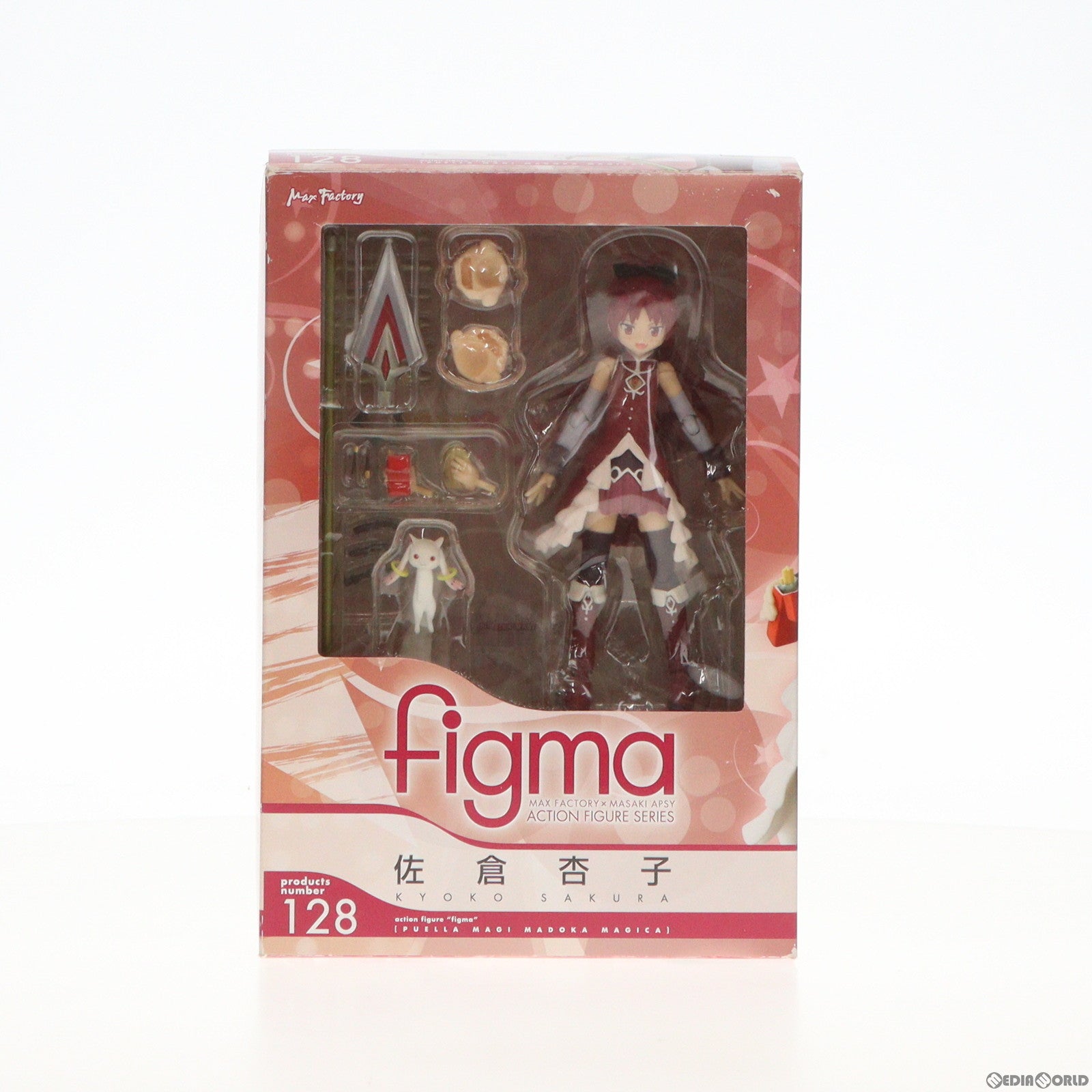 【中古即納】[FIG] figma(フィグマ) 128 佐倉杏子(さくらきょうこ) 魔法少女まどか☆マギカ 完成品 可動フィギュア マックスファクトリー(20120430)