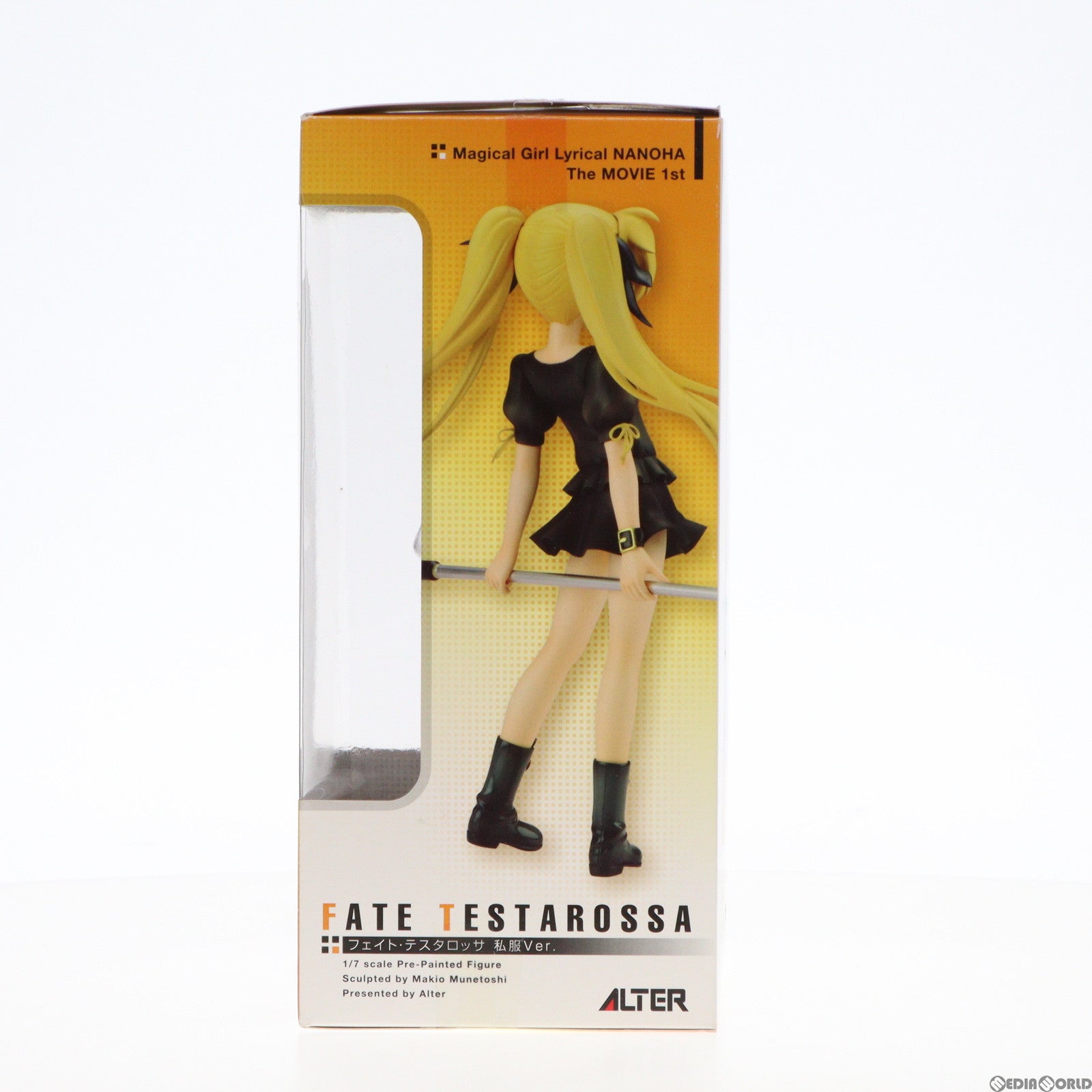 【中古即納】[FIG]フェイト・テスタロッサ 私服Ver. 魔法少女リリカルなのは The MOVIE 1st 1/7 完成品 フィギュア アルター(20110205)