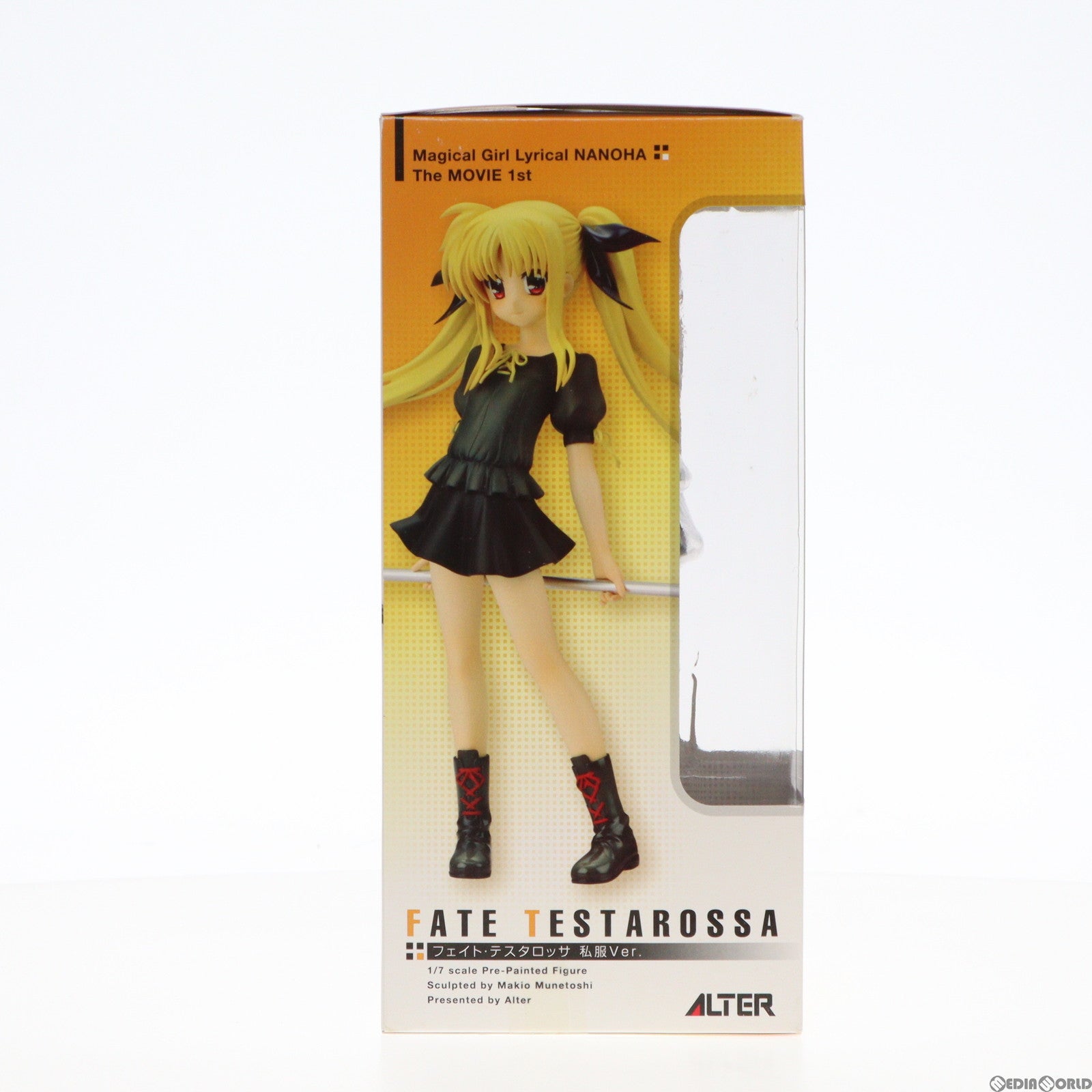 【中古即納】[FIG]フェイト・テスタロッサ 私服Ver. 魔法少女リリカルなのは The MOVIE 1st 1/7 完成品 フィギュア アルター(20110205)