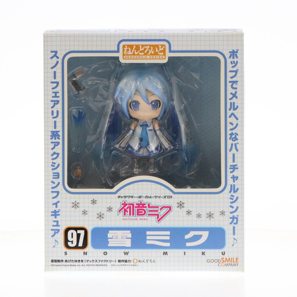 【中古即納】[FIG] ねんどろいど 097 雪ミク キャラクター・ボーカル・シリーズ01 初音ミク 完成品 可動フィギュア SNOW MIKU for SAPPORO2010 ワンフェス2010冬限定 グッドスマイルカンパニー(20100228)