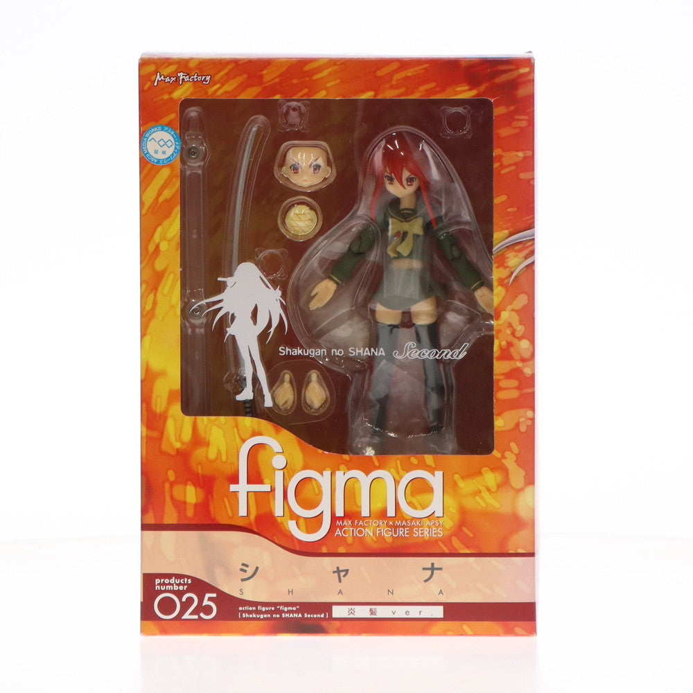 【中古即納】[FIG] figma(フィグマ) 025 シャナ 炎髪ver. 灼眼のシャナII 完成品 可動フィギュア マックスファクトリー(20081220)