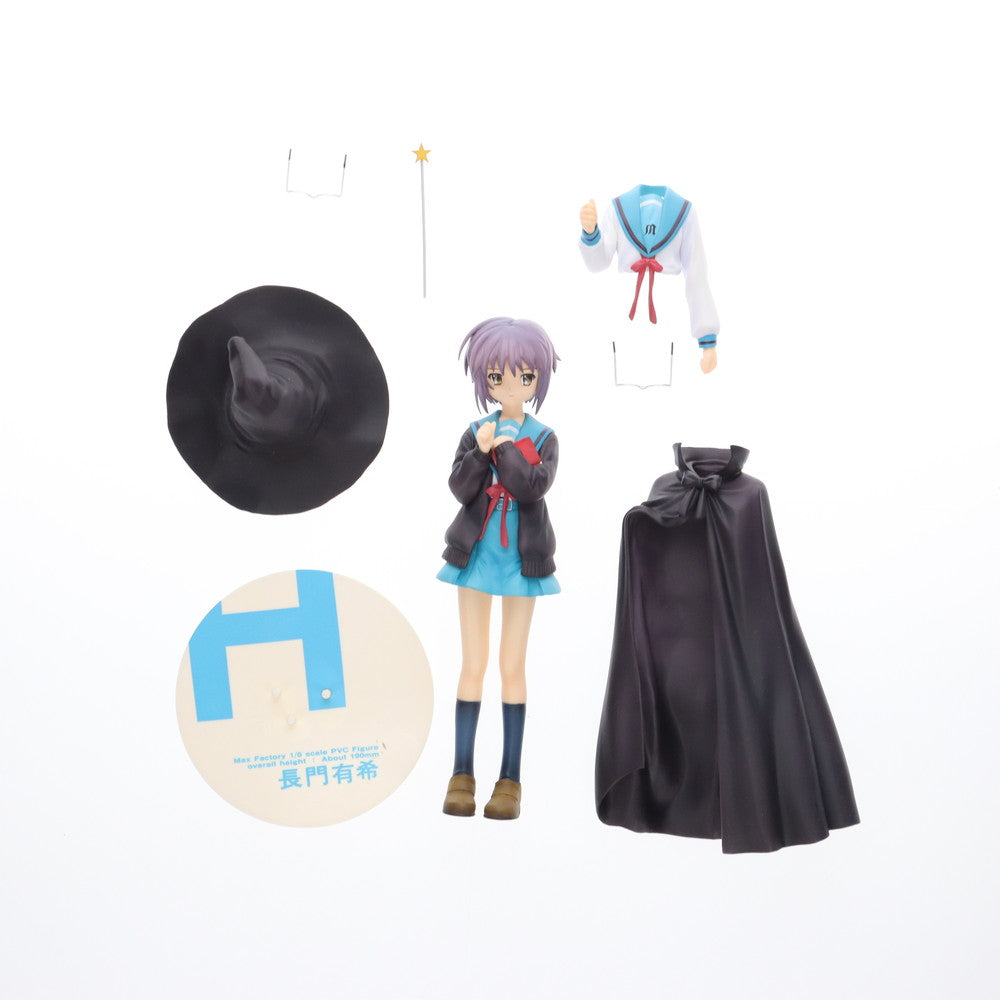 【中古即納】[FIG] 長門有希(ながとゆき) 涼宮ハルヒの憂鬱 1/8 完成品 フィギュア マックスファクトリー(20070630)
