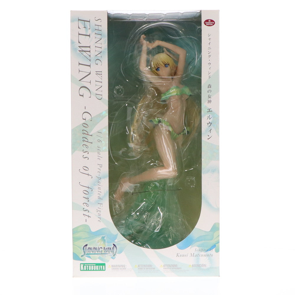 【中古即納】[FIG]森の女神 エルウィン シャイニング・ウィンド 1/6 完成品 フィギュア(PP336) コトブキヤ(20100430)