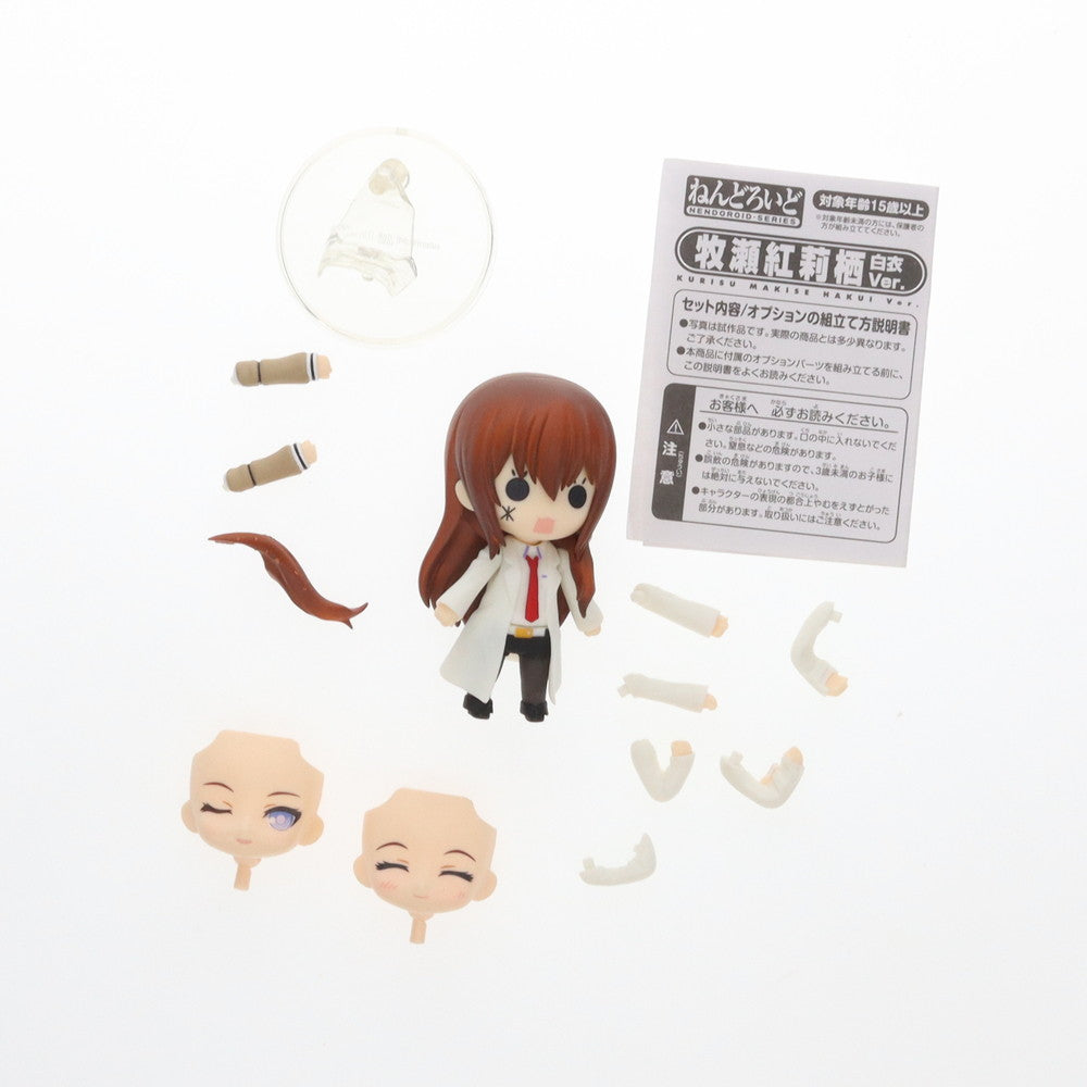 【中古即納】[FIG]ねんどろいど 149 牧瀬紅莉栖(まきせくりす) 白衣Ver. STEINS;GATE(シュタインズ・ゲート) 完成品 可動フィギュア ワンフェス2011冬&GOODSMILE ONLINE SHOP限定 グッドスマイルカンパニー(20110206)