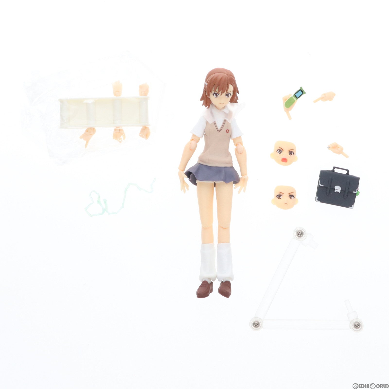 【中古即納】[FIG] (フィギュア単品) figma(フィグマ) SP-014 御坂美琴(みさかみこと) とある魔術の禁書目録 初回限定版 完成品 可動フィギュア アスキー・メディアワークス(20110127)
