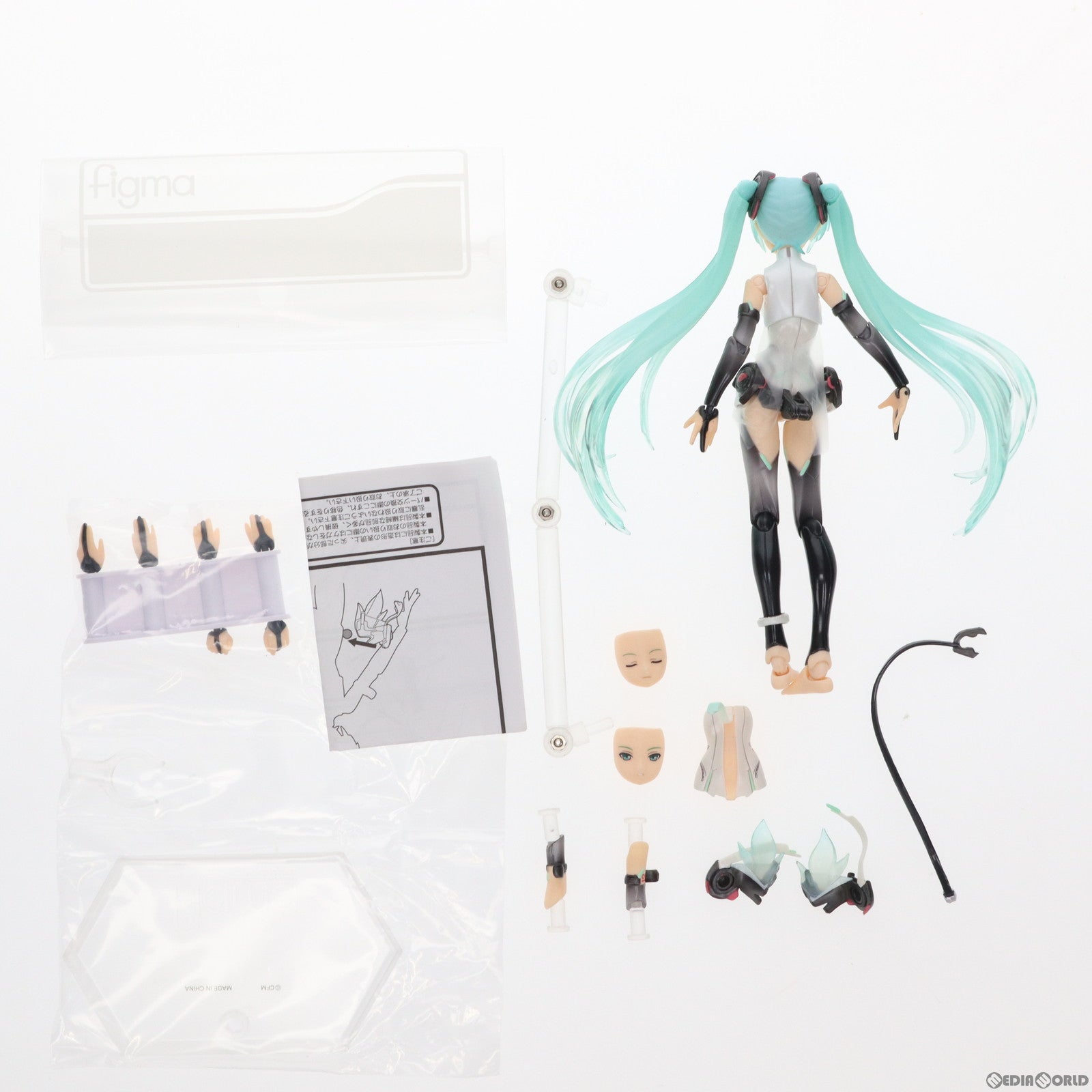 【中古即納】[FIG] figma(フィグマ) 100 初音ミク Append ver. 初音ミク・アペンド 完成品 可動フィギュア マックスファクトリー(20110906)