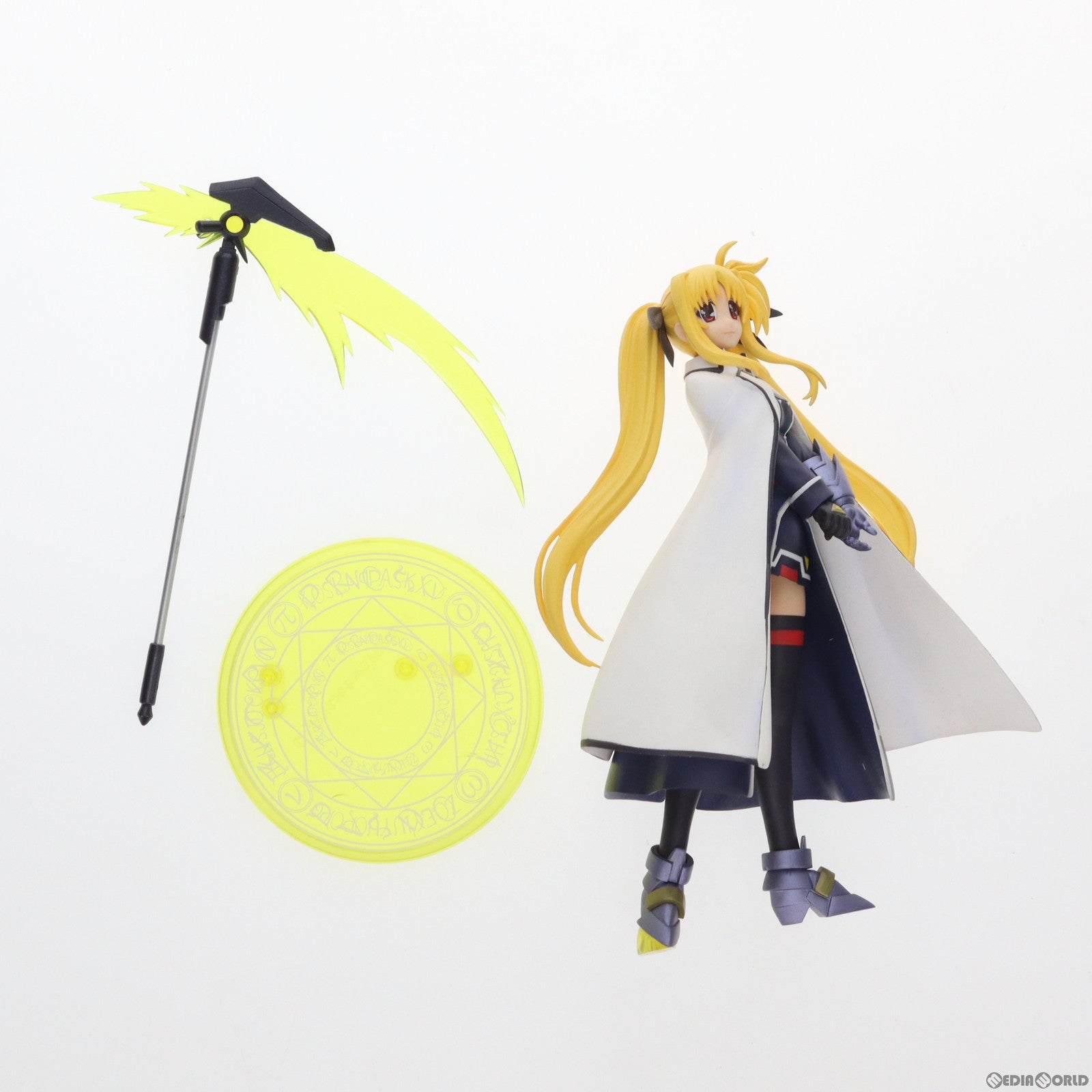 【中古即納】[FIG] フェイト・T・ハラオウン 魔法少女リリカルなのはStrikerS(ストライカーズ) 1/8 完成品 フィギュア ムービック(20070930)