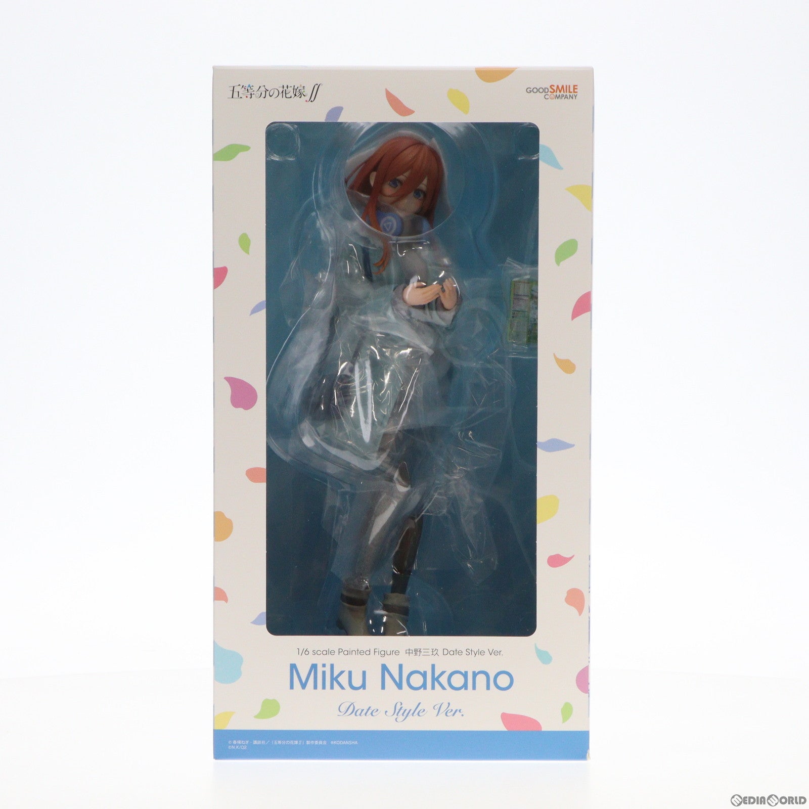 【中古即納】[FIG] 中野三玖(なかのみく) Date Style Ver. 五等分の花嫁∬ 1/6 完成品 フィギュア グッドスマイルカンパニー(20230728)