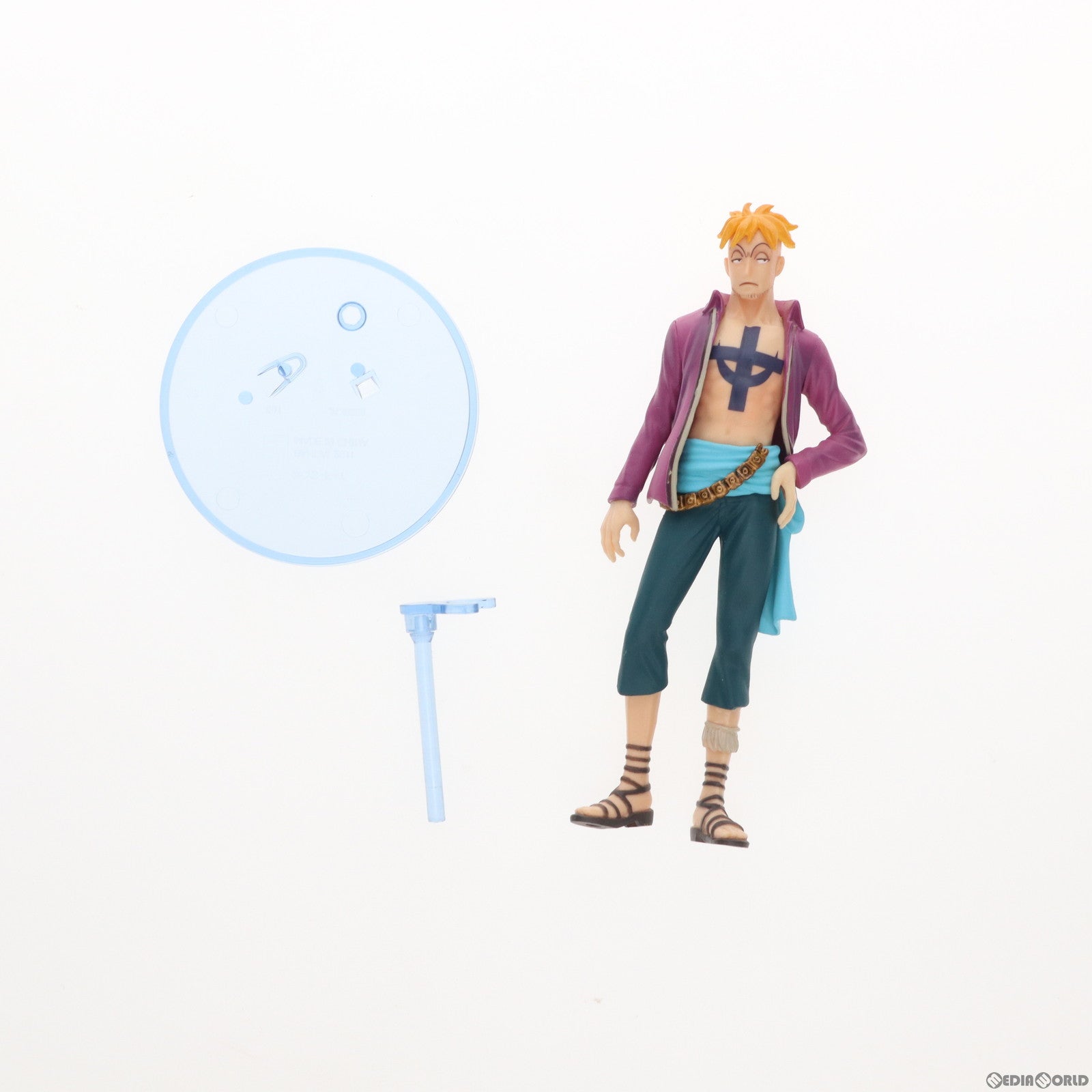 【中古即納】[FIG] (単品) (食玩) マルコ 超ワンピーススタイリング 3DX2Y ONE PIECE フィギュア バンダイ(20110830)