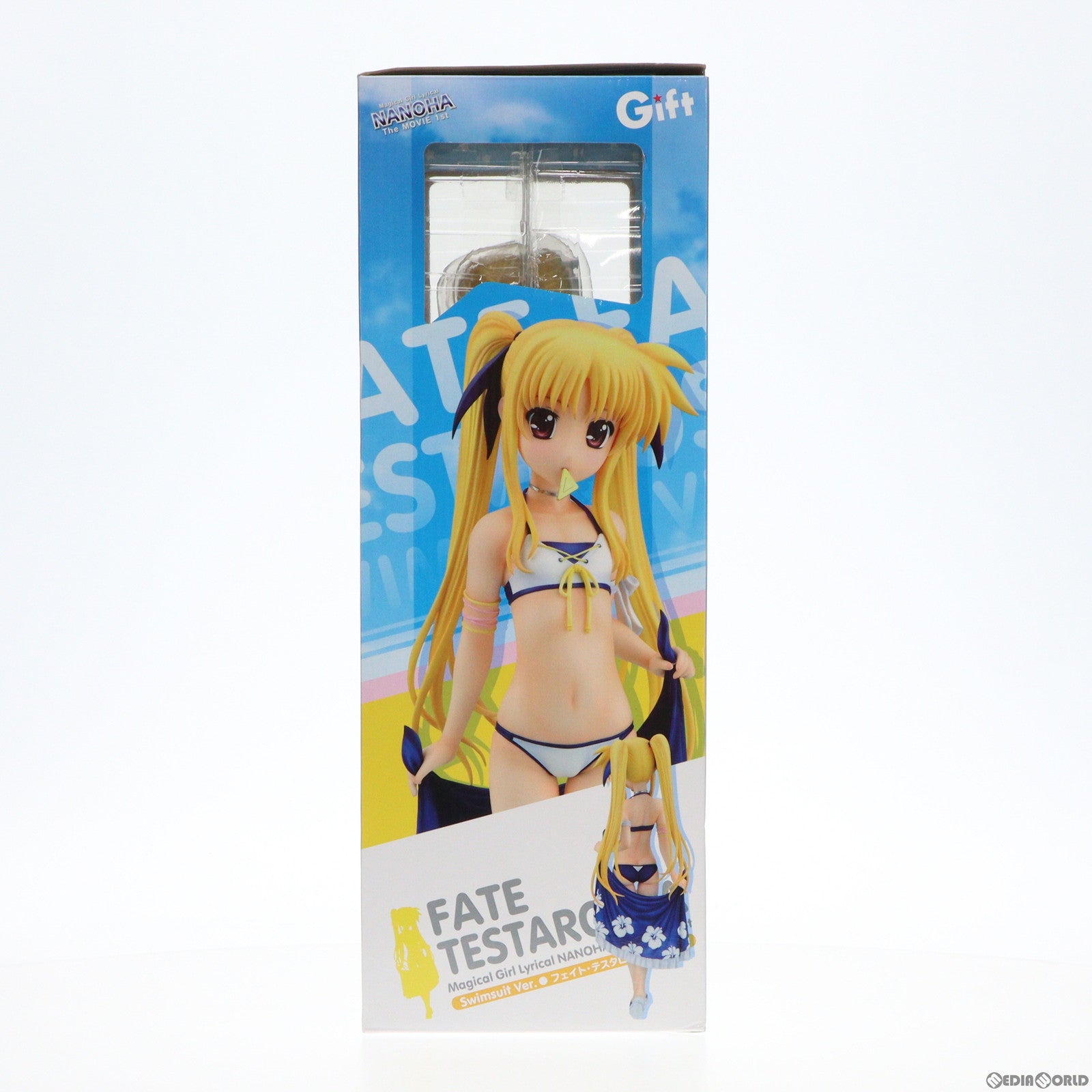 【中古即納】[FIG] フェイト・テスタロッサ 水着Ver. 魔法少女リリカルなのは The MOVIE 1st 1/4 完成品 フィギュア ギフト(Gift) (20130628)