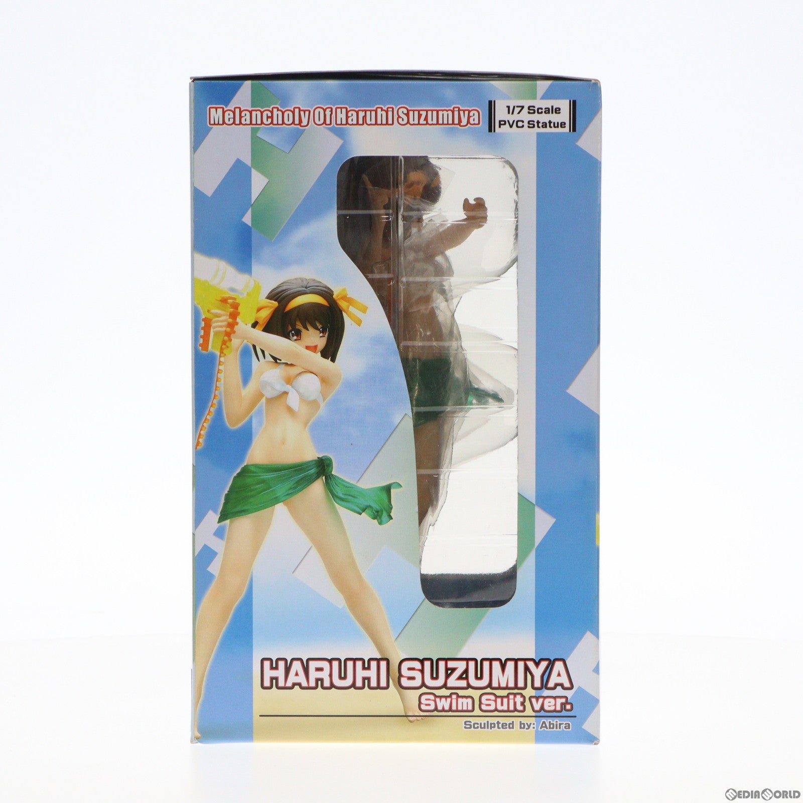 【中古即納】[FIG] 涼宮ハルヒ 〜水着Ver.〜 涼宮ハルヒの憂鬱 1/7 完成品 フィギュア グリフォンエンタープライズ(20081130)