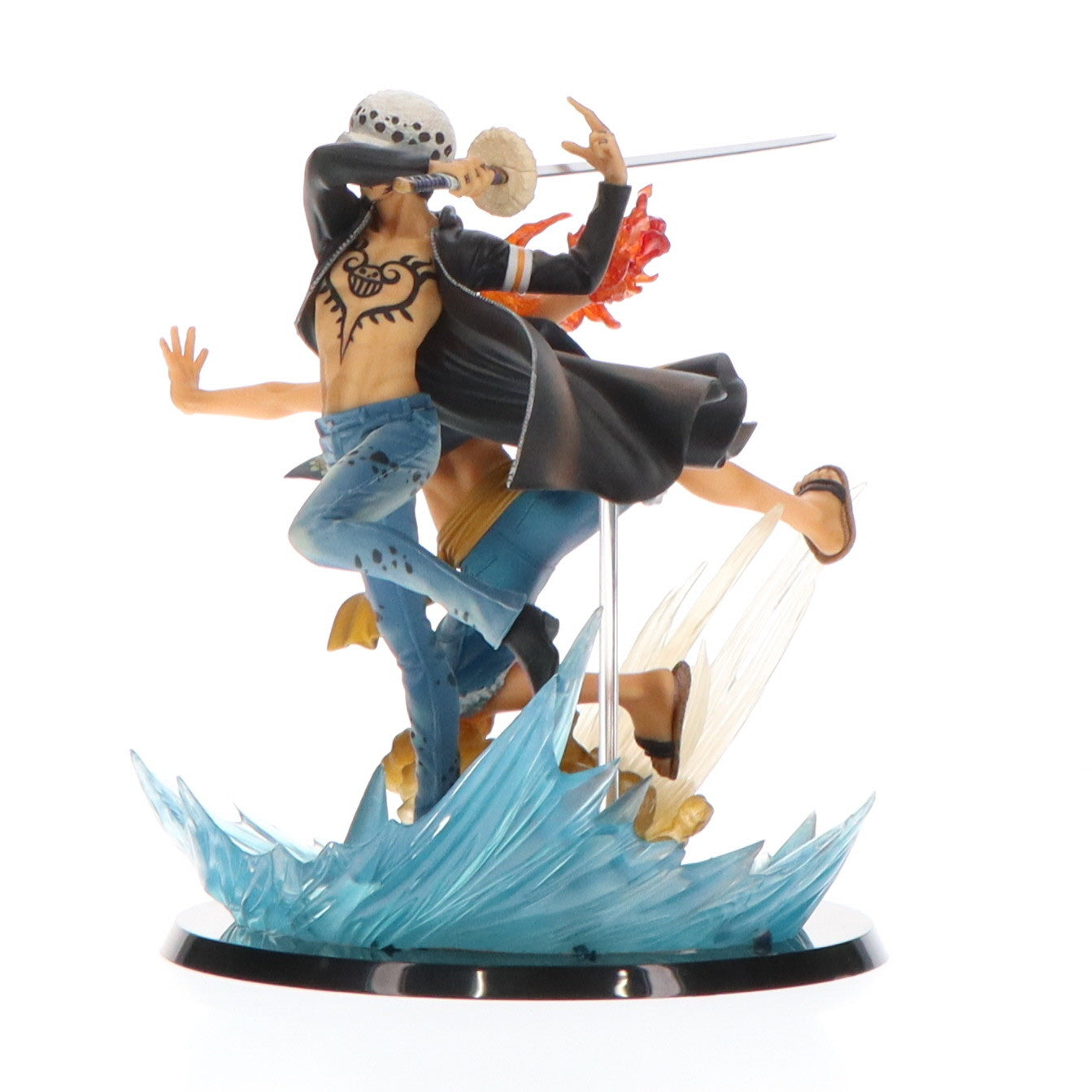 【中古即納】[FIG]フィギュアーツZERO モンキー・D・ルフィ&トラファルガー・ロー -5th Anniversary Edition- ONE PIECE(ワンピース) 完成品 フィギュア バンダイ(20151212)