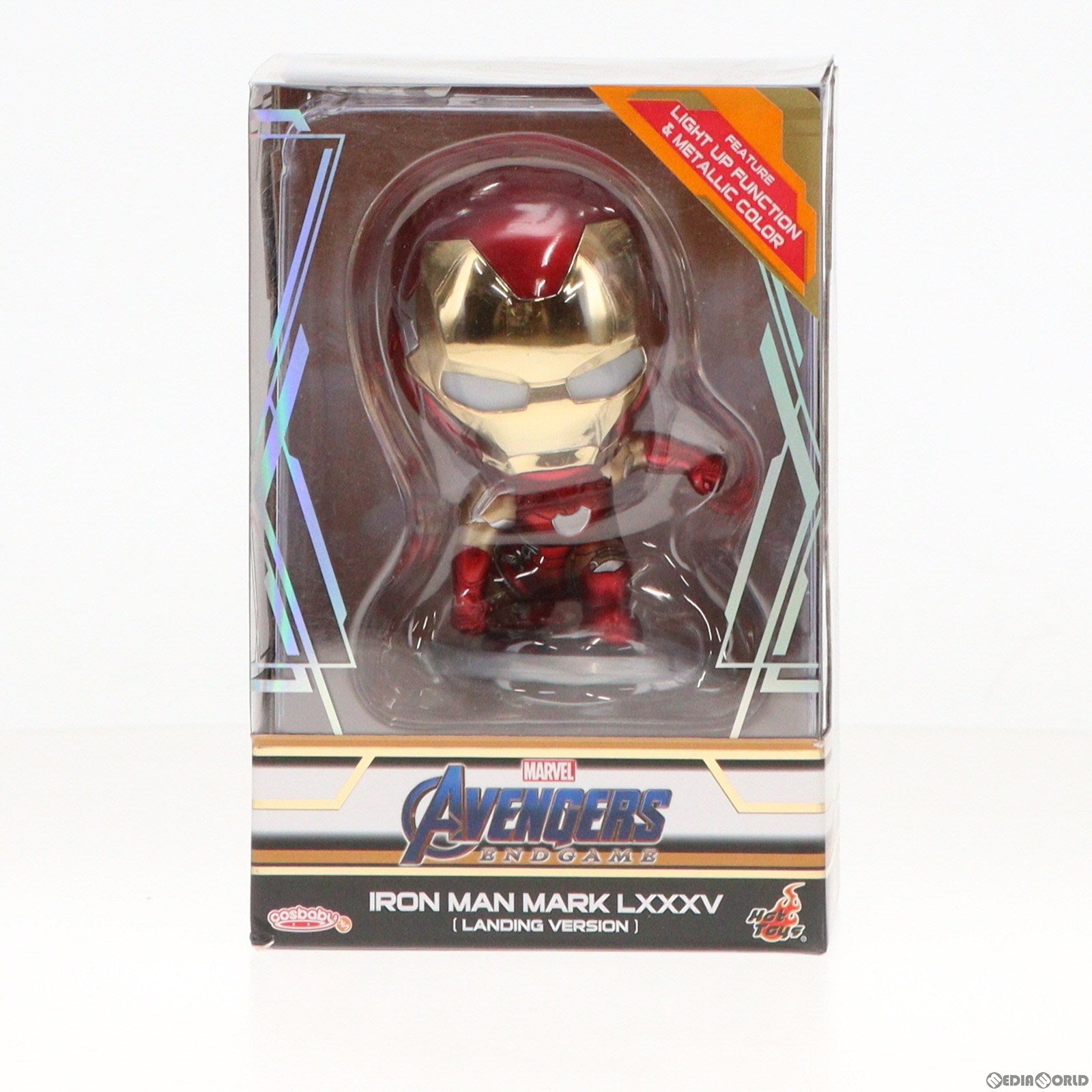 【中古即納】[FIG] コスベイビー サイズS アイアンマン・マーク85(着地版) アベンジャーズ/エンドゲーム 完成品 フィギュア(COS#596) ホットトイズ(20191029)