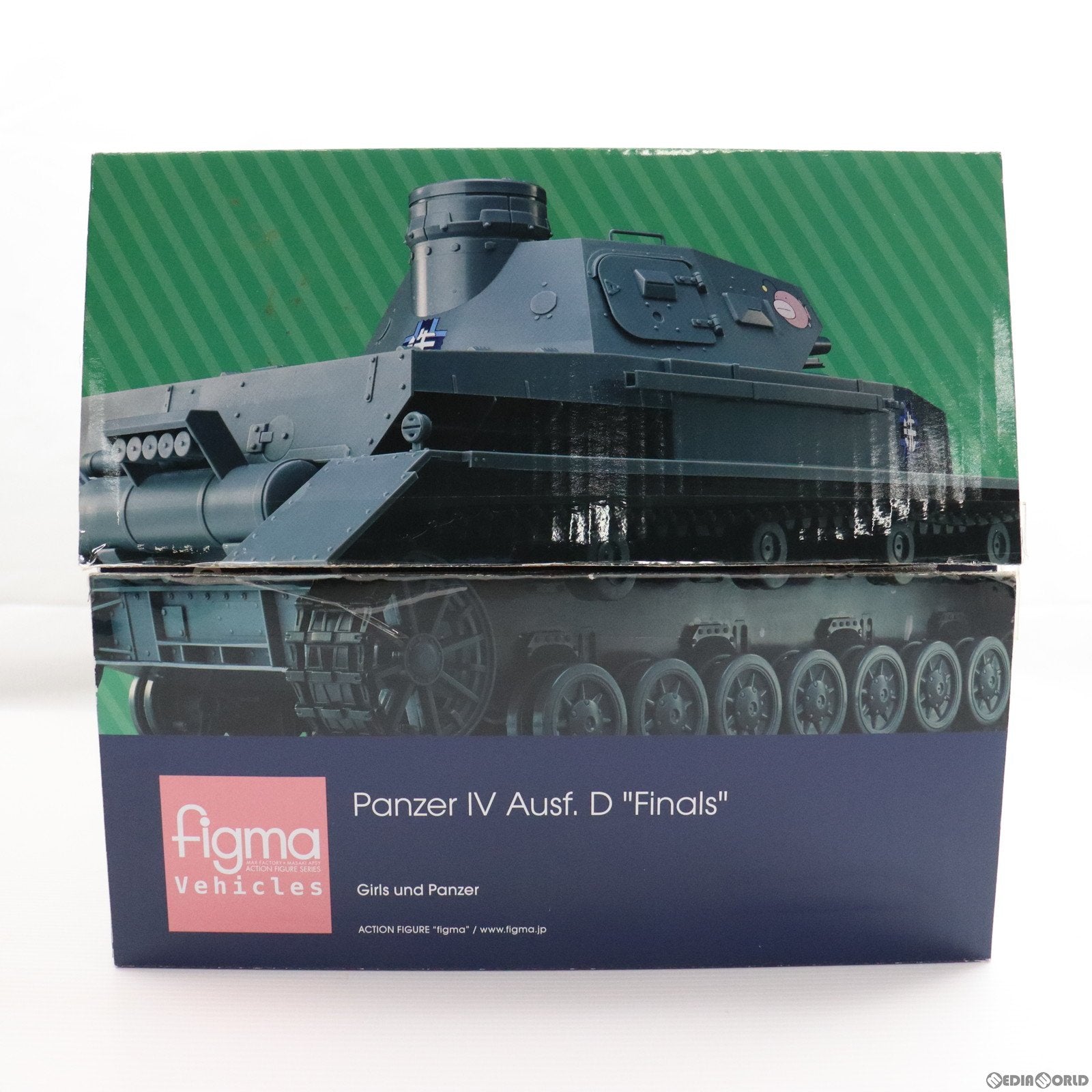 【中古即納】[FIG]figma Vehicles(フィグマ ビークルズ) IV号戦車D型 本戦仕様 ガールズ&パンツァー 1/12 完成品 可動フィギュア マックスファクトリー(20151031)