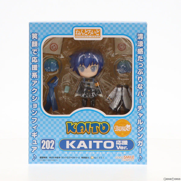 【中古即納】[FIG]GOODSMILE ONLINE SHOP限定 ねんどろいど 202 KAITO(カイト) 応援Ver. 完成品 可動フィギュア  グッドスマイルカンパニー