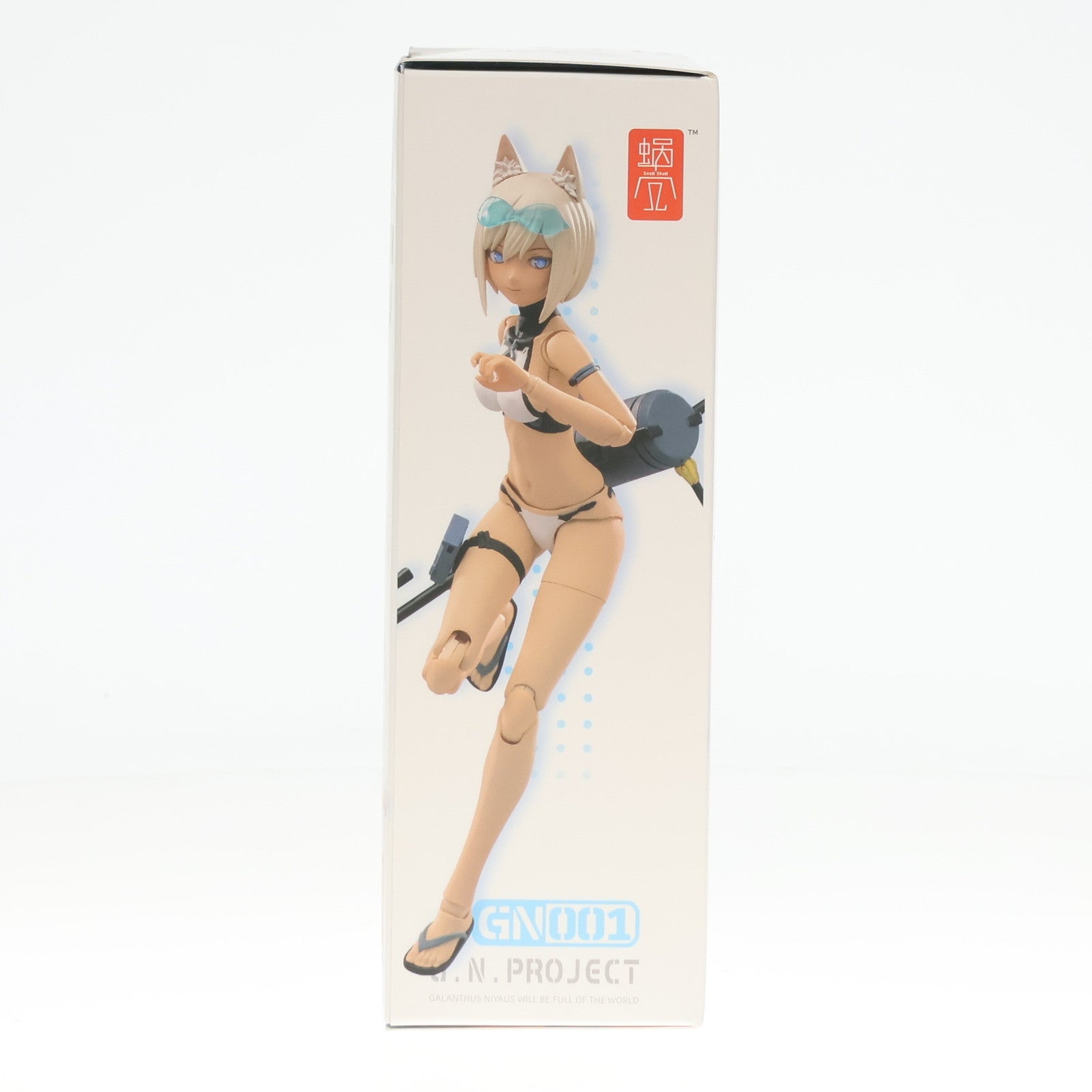 【中古即納】[FIG]予約特典付属 G.N.PROJECT 第1.5弾 WOLF-001 水着素体・武装セット 1/12 完成品 可動フィギュア  SNAIL SHELL(蝸之殻)(20210519)