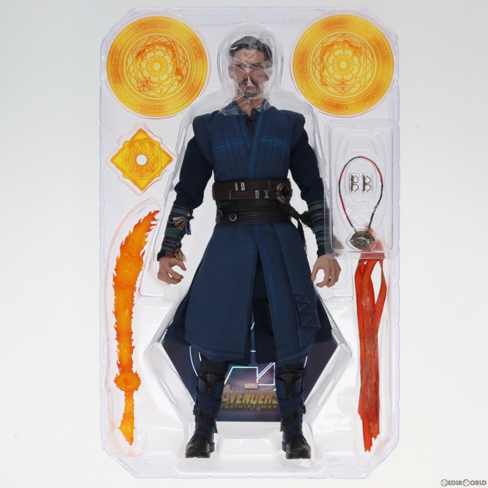 【中古即納】[FIG]ムービー・マスターピース ドクター・ストレンジ アベンジャーズ/インフィニティ・ウォー 1/6 完成品  可動フィギュア(MM#484) ホットトイズ(20190228)