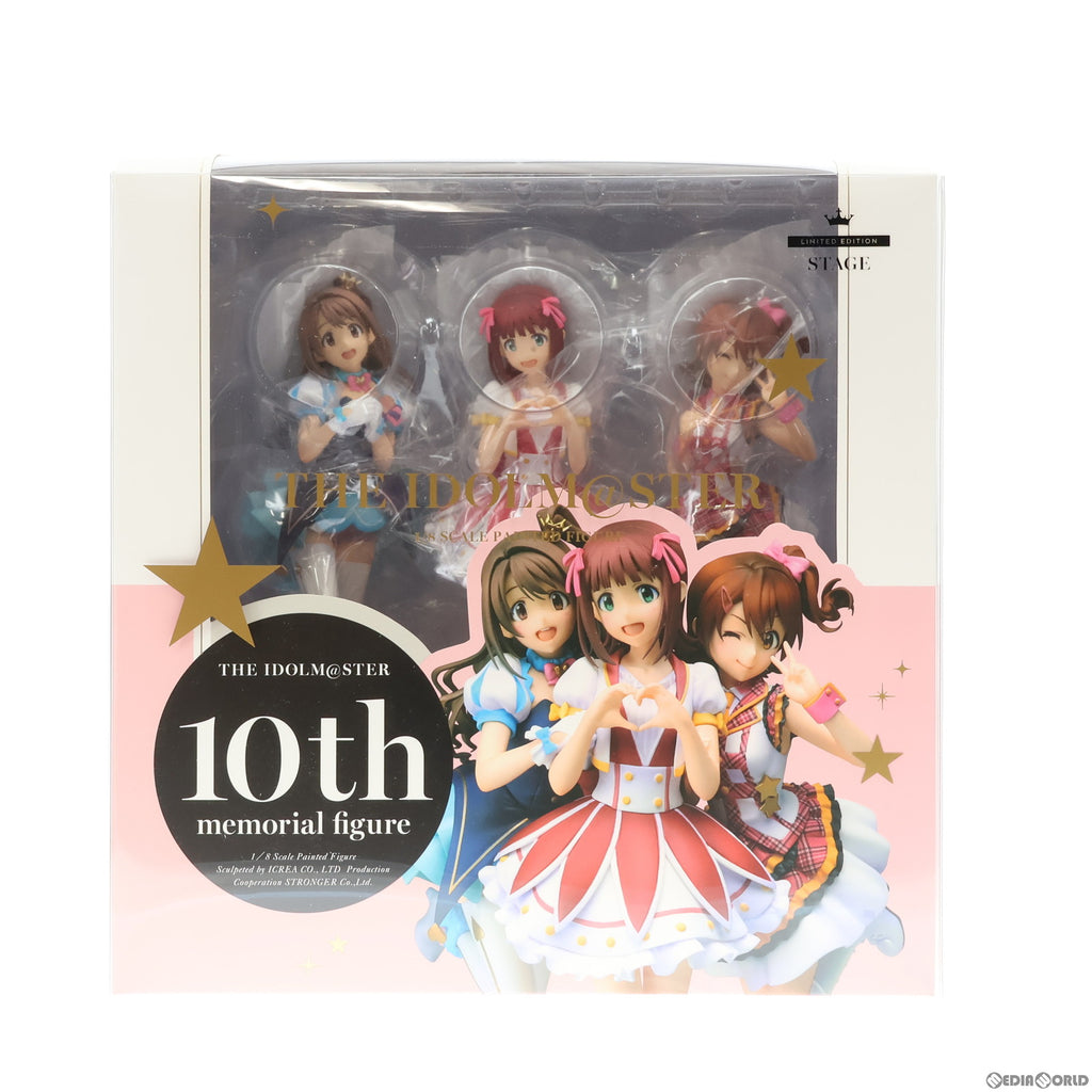 【中古即納】[FIG]ANIPLEX+限定 特典(特装台座、台座パーツのみ)付属 アイドルマスター 10thメモリアルフィギュア THE  IDOLM@STER 1/8 完成品 フィギュア(MD16-0209002) アニプレックス(20171028)