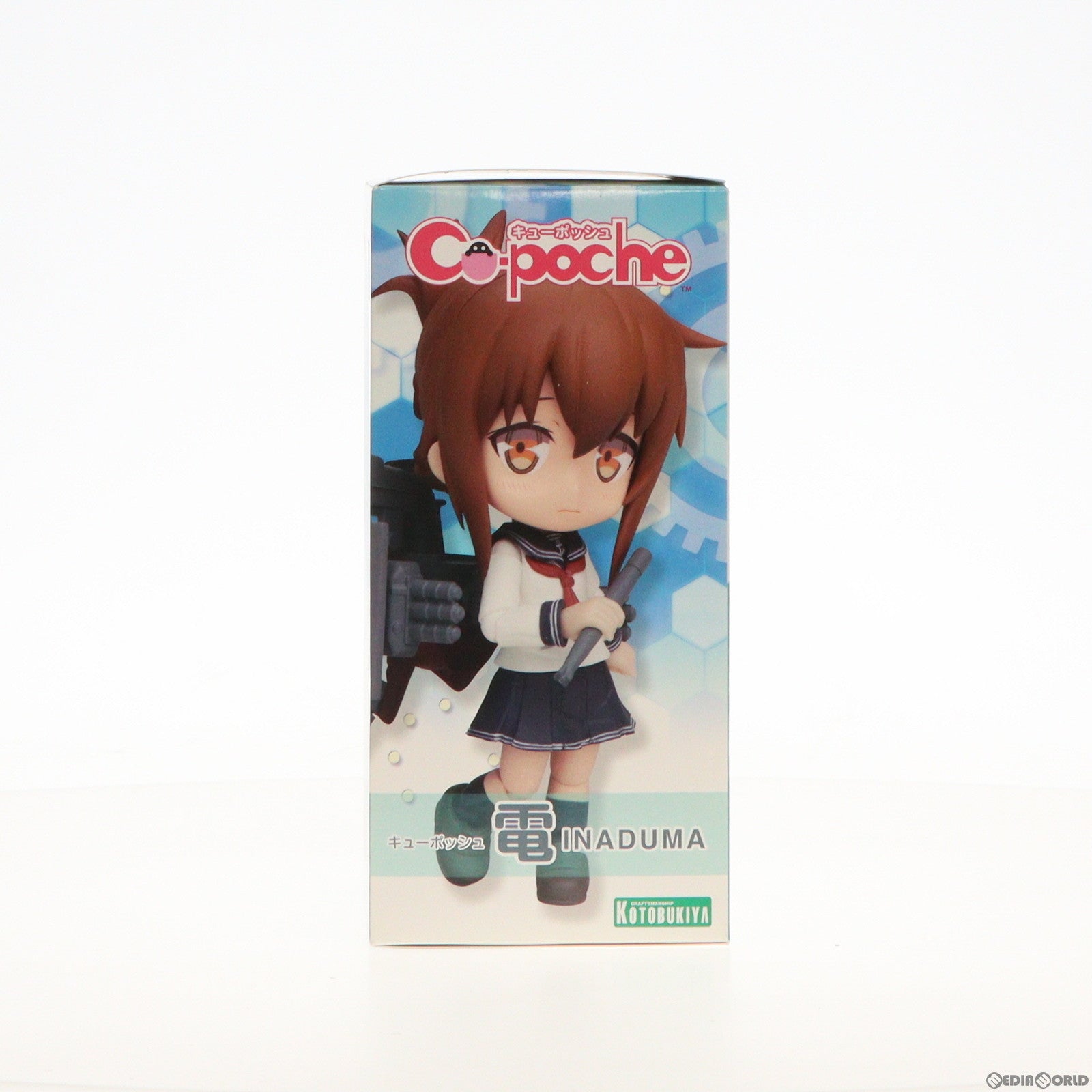 【中古即納】[FIG]キューポッシュ 電(いなづま) 艦隊これくしょん -艦これ- 完成品 可動フィギュア(AD021) コトブキヤ(20150726)