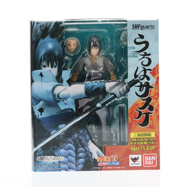 中古即納】[FIG]魂ウェブ商店限定 S.H.Figuarts(フィギュアーツ) うちはサスケ NARUTO-ナルト- 疾風伝 完成品 可動フィギュア  バンダイ