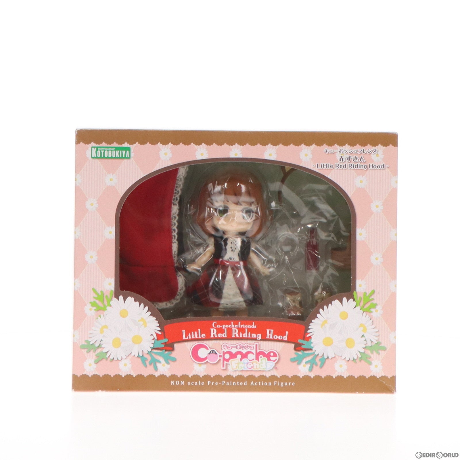 【中古即納】[FIG]キューポッシュフレンズ 赤ずきん-Little Red Riding Hood- 完成品 可動フィギュア(ADE44) コトブキヤ(20171126)