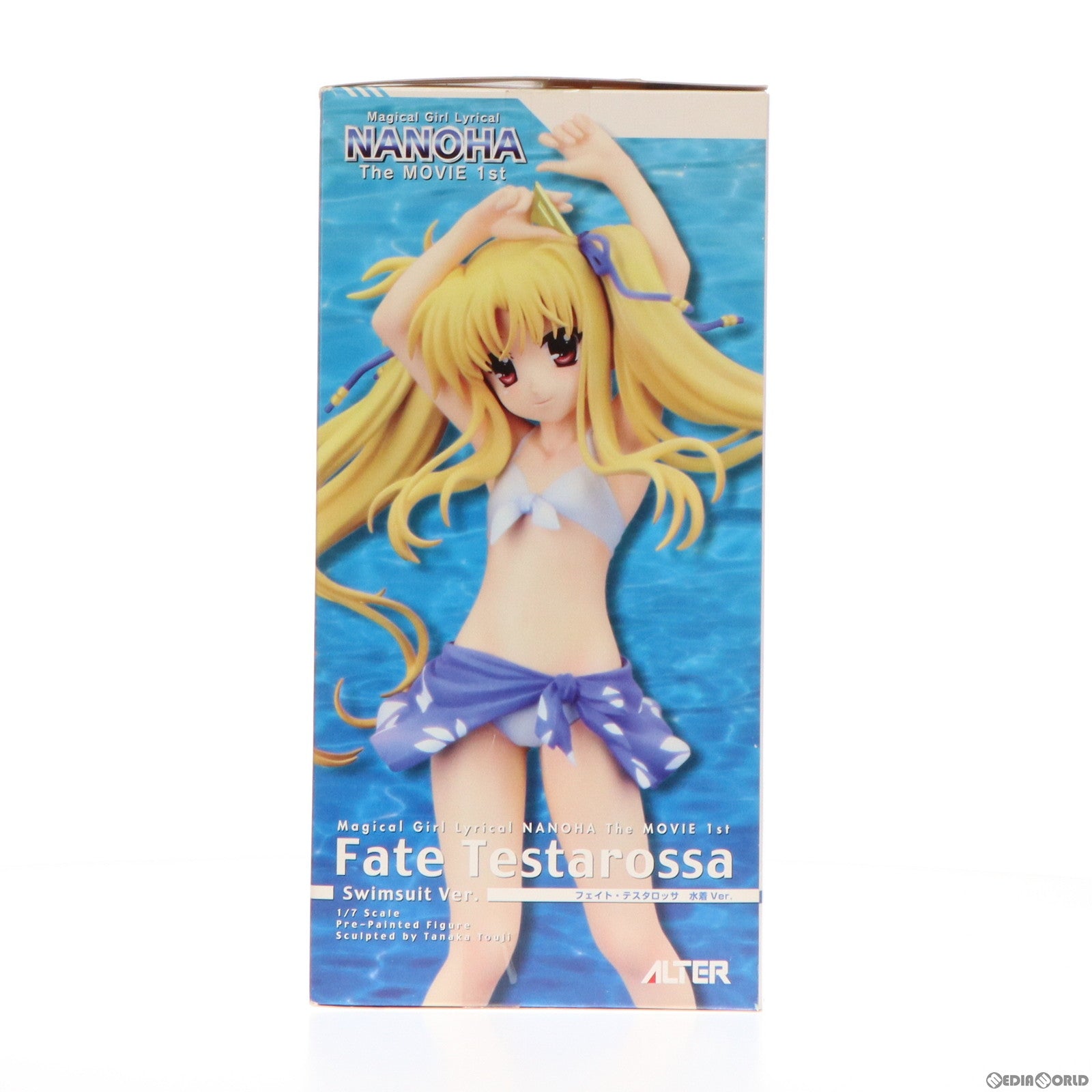 【中古即納】[FIG]フェイト・テスタロッサ 水着Ver. 魔法少女リリカルなのは The MOVIE 1st 1/7 完成品 フィギュア アルター(20111231)