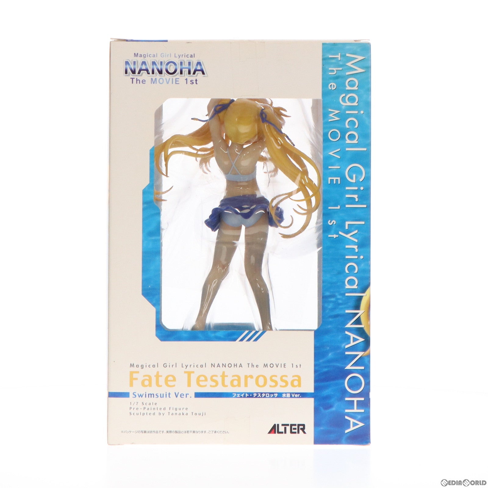 【中古即納】[FIG]フェイト・テスタロッサ 水着Ver. 魔法少女リリカルなのは The MOVIE 1st 1/7 完成品 フィギュア アルター(20111231)