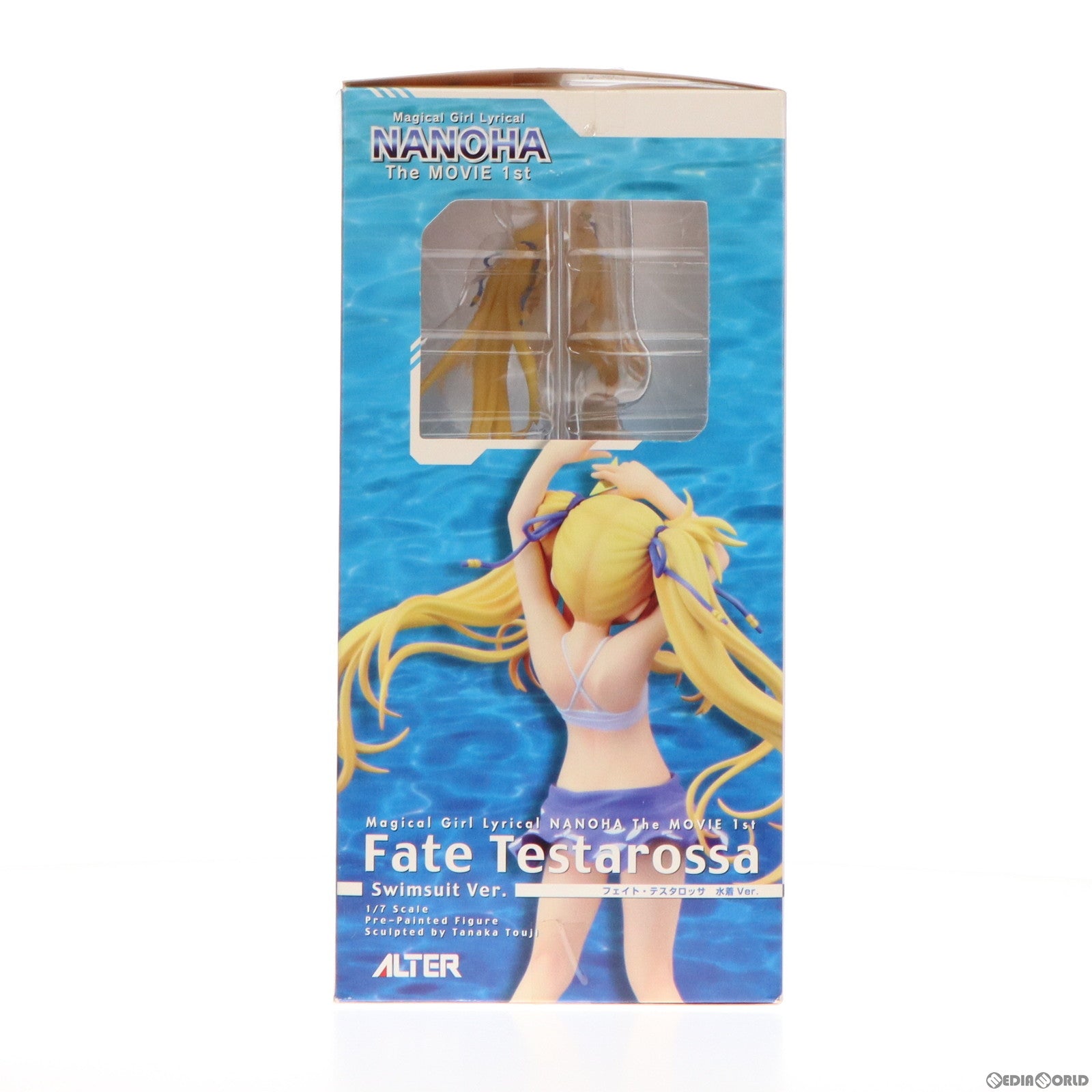 【中古即納】[FIG]フェイト・テスタロッサ 水着Ver. 魔法少女リリカルなのは The MOVIE 1st 1/7 完成品 フィギュア アルター(20111231)