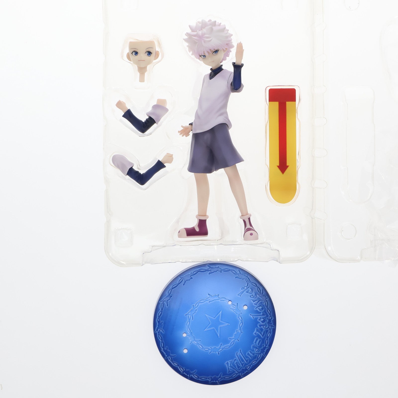 中古即納】[FIG]G.E.M.シリーズ キルア＝ゾルディック HUNTER×HUNTER(ハンターXハンター) 1/8 完成品 フィギュア メガハウス