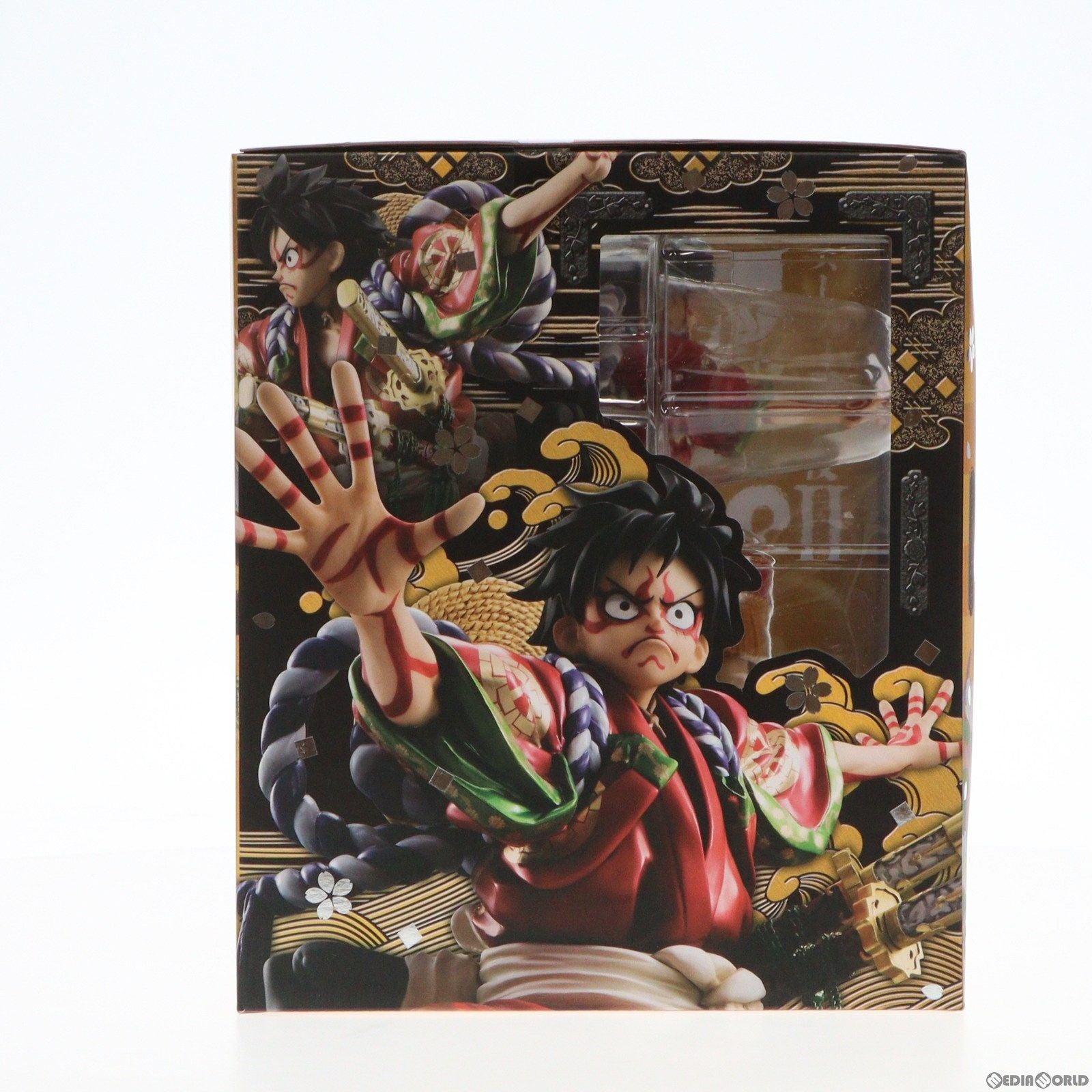 【中古即納】[FIG]Portrait.Of.Pirates P.O.P ワンピース 『KABUKI EDITION』 モンキー・D・ルフィ ONE PIECE(ワンピース) 1/8 完成品 フィギュア オンラインショップ限定 メガハウス(20160731)