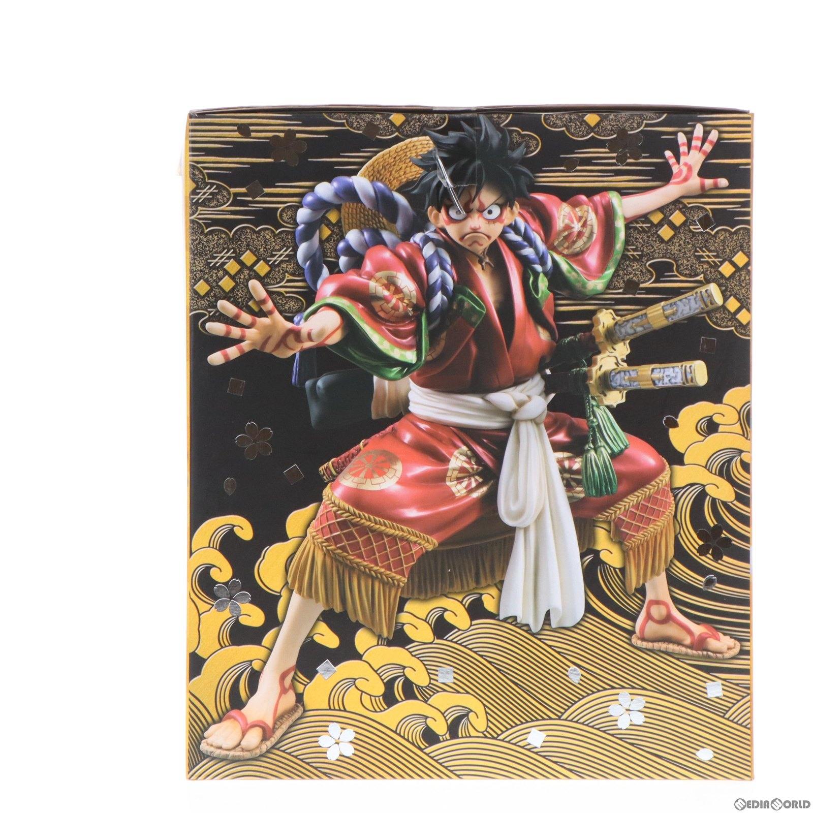 【中古即納】[FIG]Portrait.Of.Pirates P.O.P ワンピース 『KABUKI EDITION』 モンキー・D・ルフィ ONE PIECE(ワンピース) 1/8 完成品 フィギュア オンラインショップ限定 メガハウス(20160731)