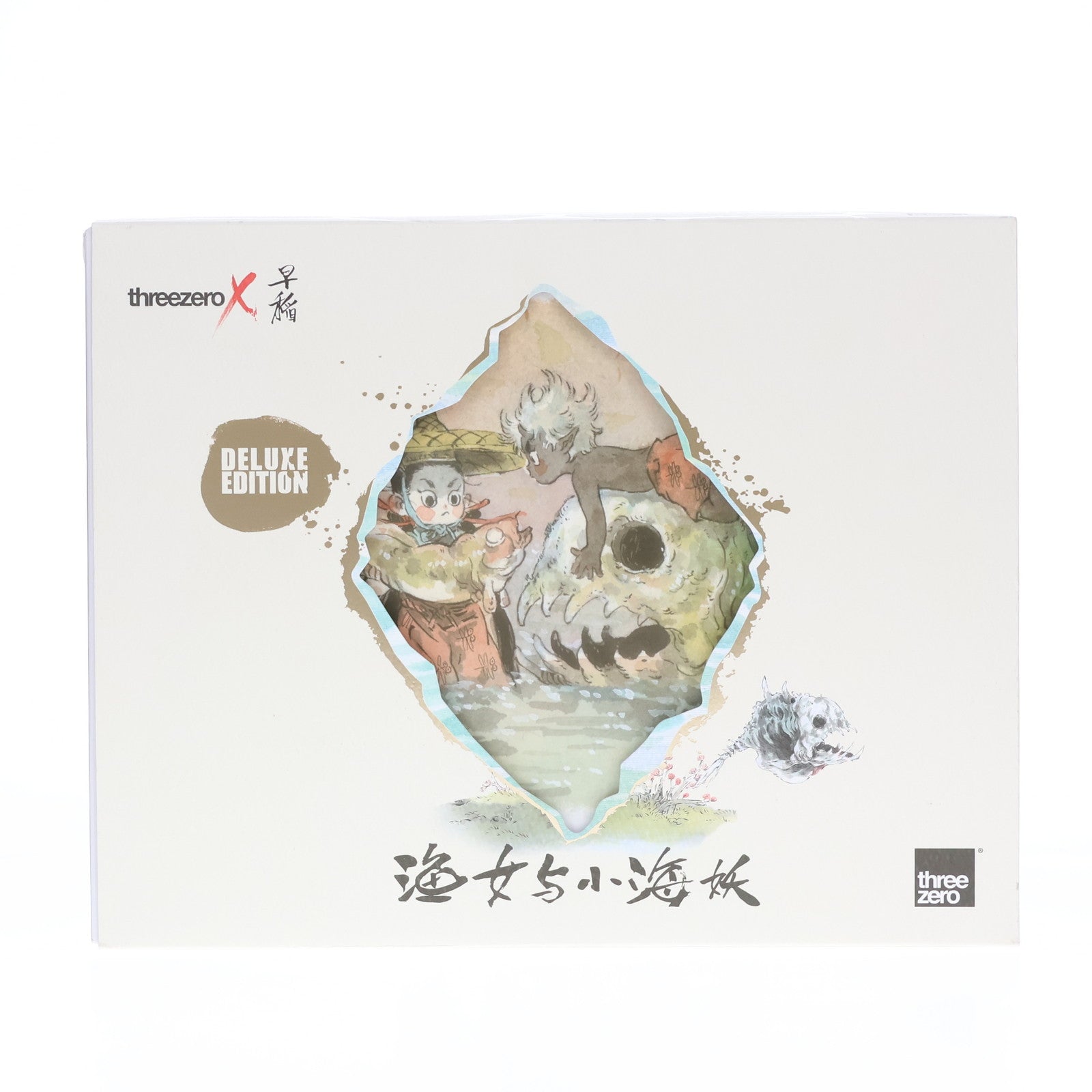 【中古即納】[FIG] 1/6 Fishergirl and Little Sea Elf(Deluxe Edition) (1/6 フィッシャーガール リトルシーエルフ(デラックス版)) ザオ・ダオ 完成品 可動フィギュア threezero(スリーゼロ) (20230420)