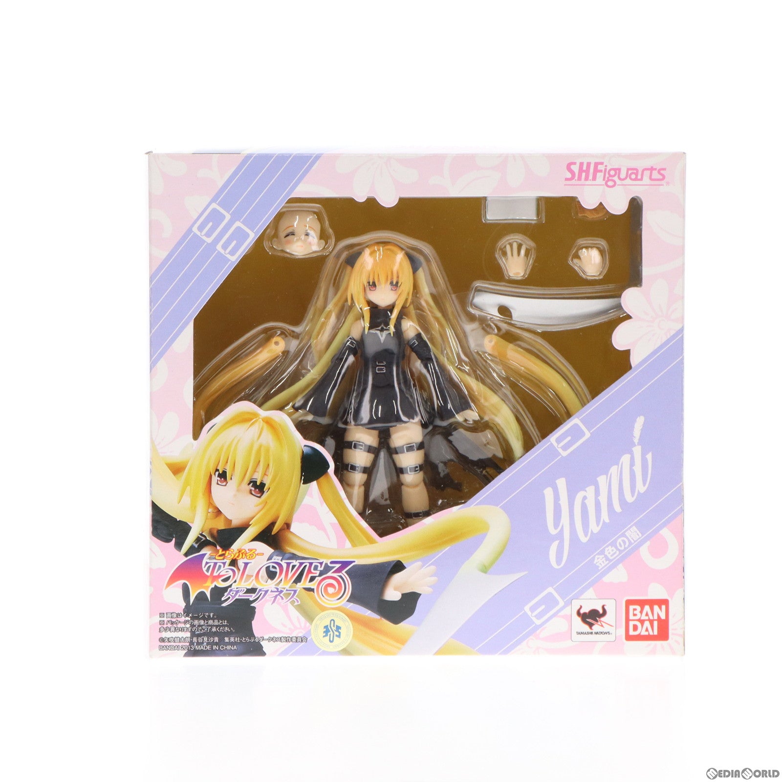 【中古即納】[FIG] S.H.Figuarts(フィギュアーツ) 金色の闇 To LOVEる-とらぶる- ダークネス 完成品 可動フィギュア バンダイ(20130531)