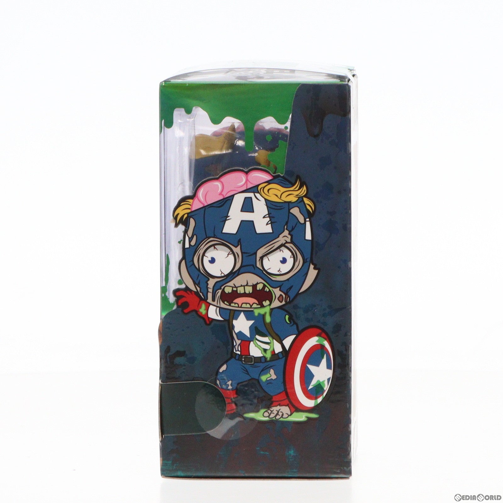 【中古即納】[FIG] コスベイビー サイズS キャプテン・アメリカ マーベル・ゾンビーズ 完成品 フィギュア(COSB818) ホットトイズ(20201231)