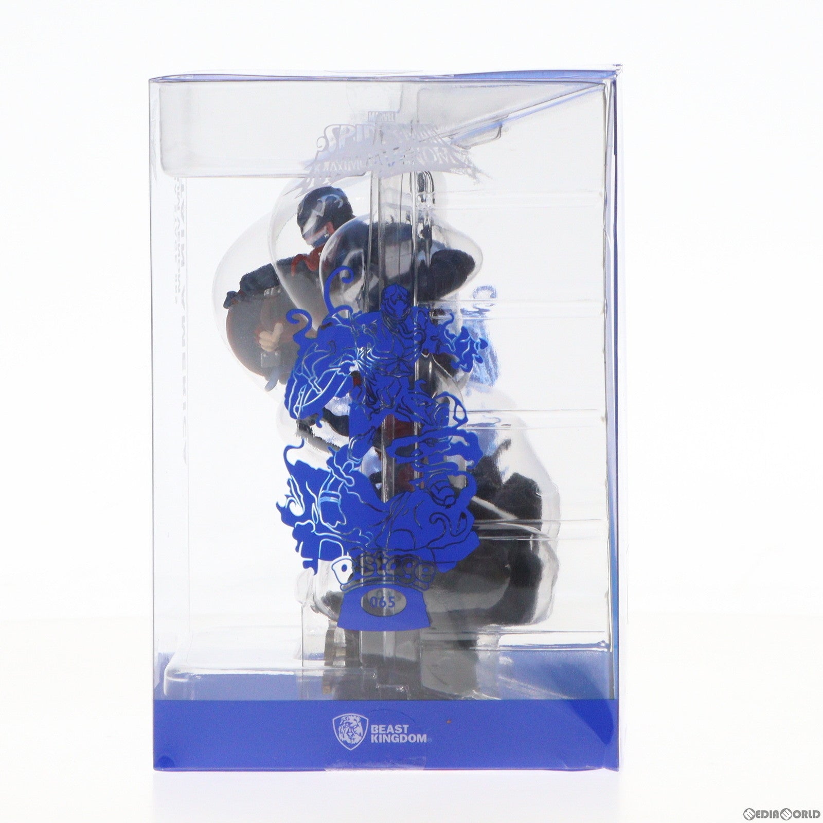 中古即納】[FIG]Dステージ #065 キャプテン・アメリカ(ヴェノム版) ジオラマ・スタチュー スパイダーマン:マキシマム・ヴェノム 完成品  フィギュア(DS-065) ビースト・キングダム/ホットトイズ