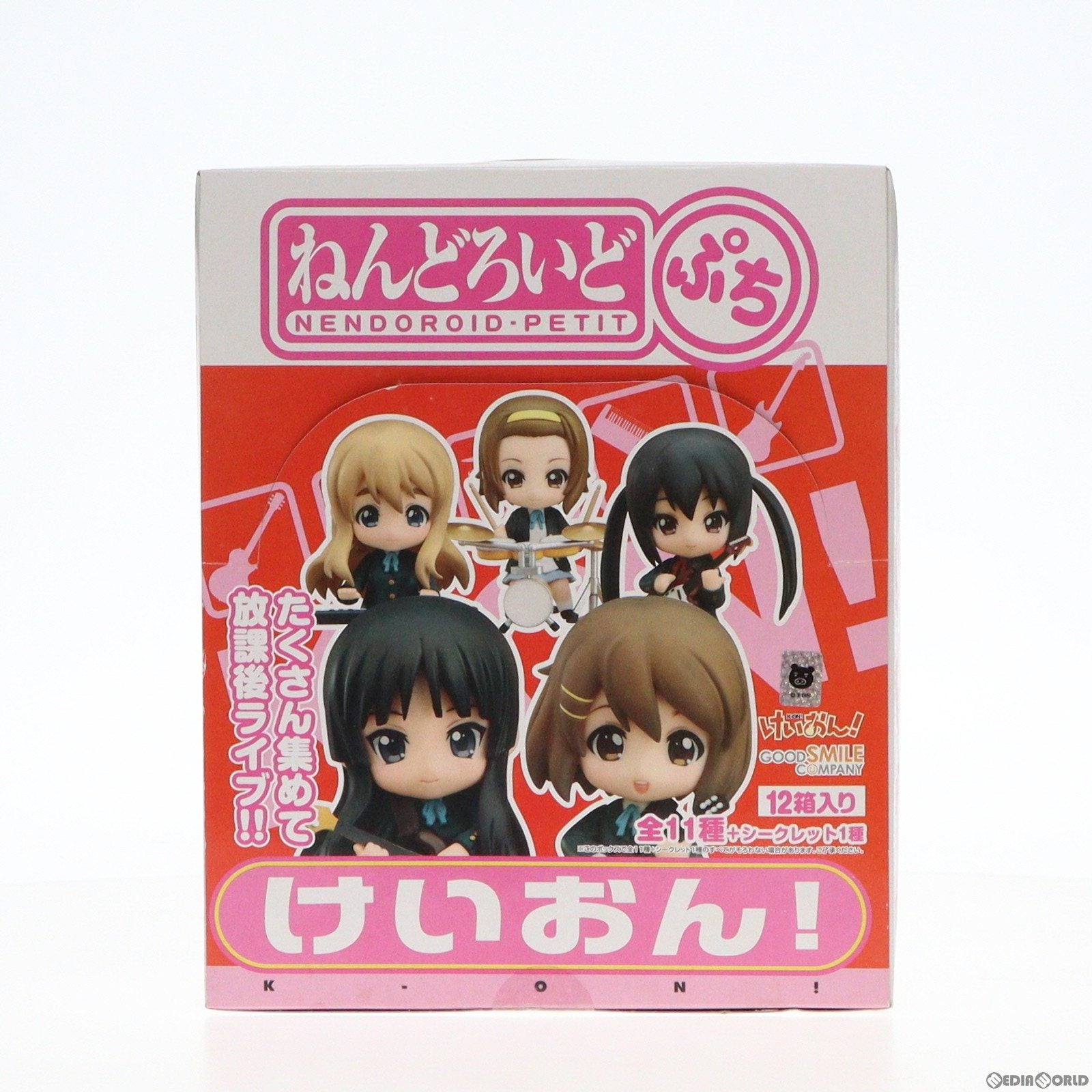 【中古即納】[BOX][FIG] ねんどろいどぷち けいおん!(だいいっき) 可動フィギュア(12個) グッドスマイルカンパニー(20101229)