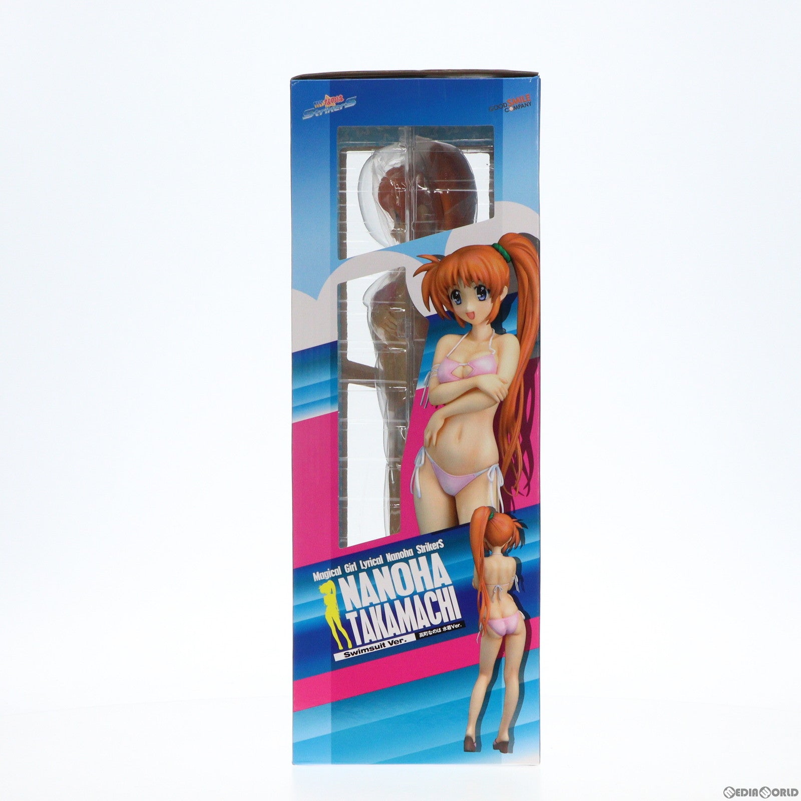 中古即納】[FIG]高町なのは(たかまちなのは) 水着Ver. 魔法少女リリカルなのはStrikerS(ストライカーズ) 1/4 完成品 フィギュア  グッドスマイルカンパニー