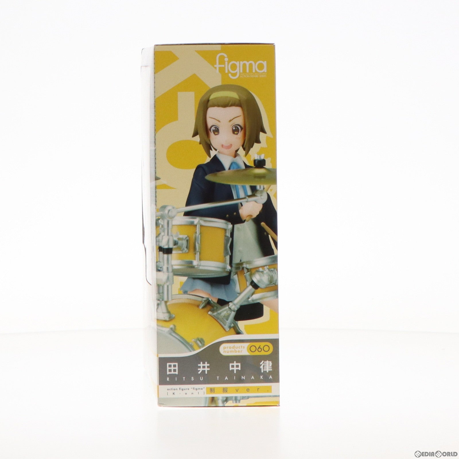 【中古即納】[FIG] (2次出荷) figma(フィグマ) 060 田井中律(たいなかりつ) 制服ver. けいおん! 完成品 可動フィギュア マックスファクトリー(20100831)