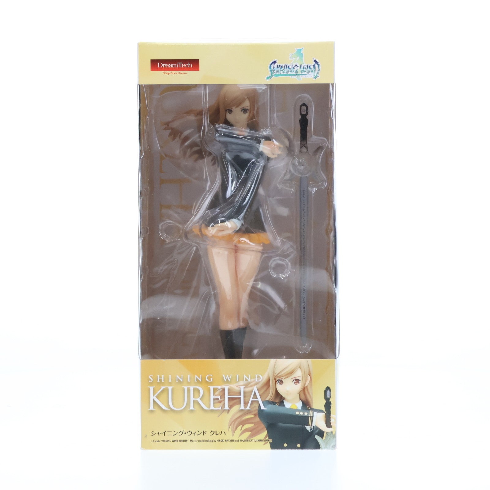 【中古即納】[FIG] ドリームテック クレハ シャイニング・ウィンド 1/8 完成品 フィギュア(DT-070) ウェーブ(WAVE) (20130227)