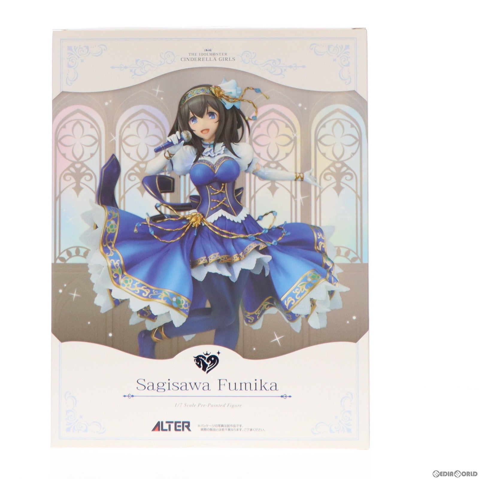 【中古即納】[FIG]鷺沢文香(さぎさわふみか) ブライトメモリーズVer. アイドルマスター シンデレラガールズ 1/7 完成品 フィギュア アルター(20180430)