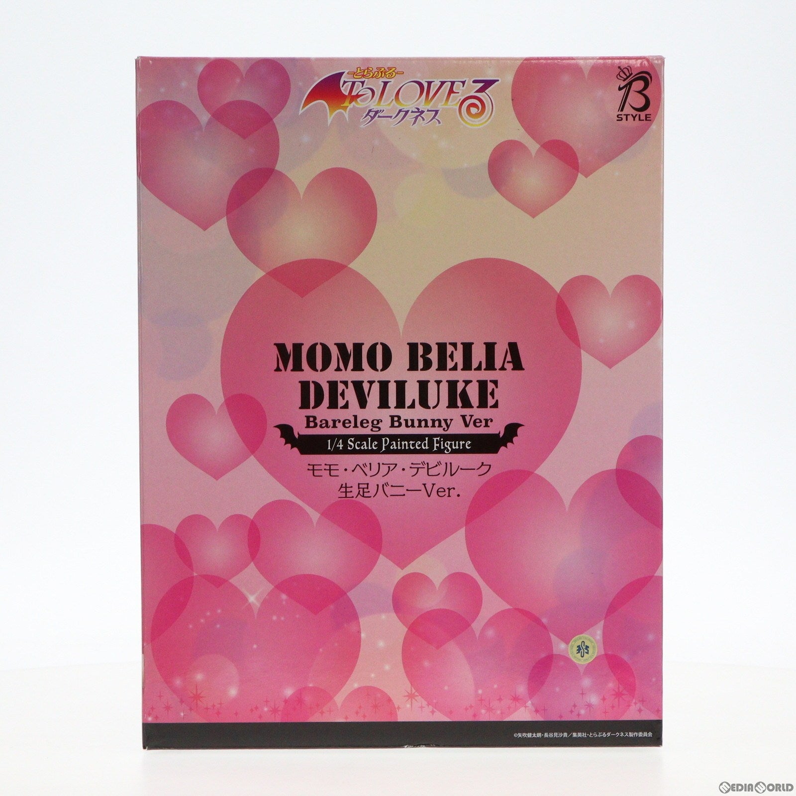 【中古即納】[FIG]モモ・ベリア・デビルーク 生足バニーVer. To LOVEる-とらぶる- ダークネス 1/4 完成品 フィギュア FREEing(フリーイング)(20201209)