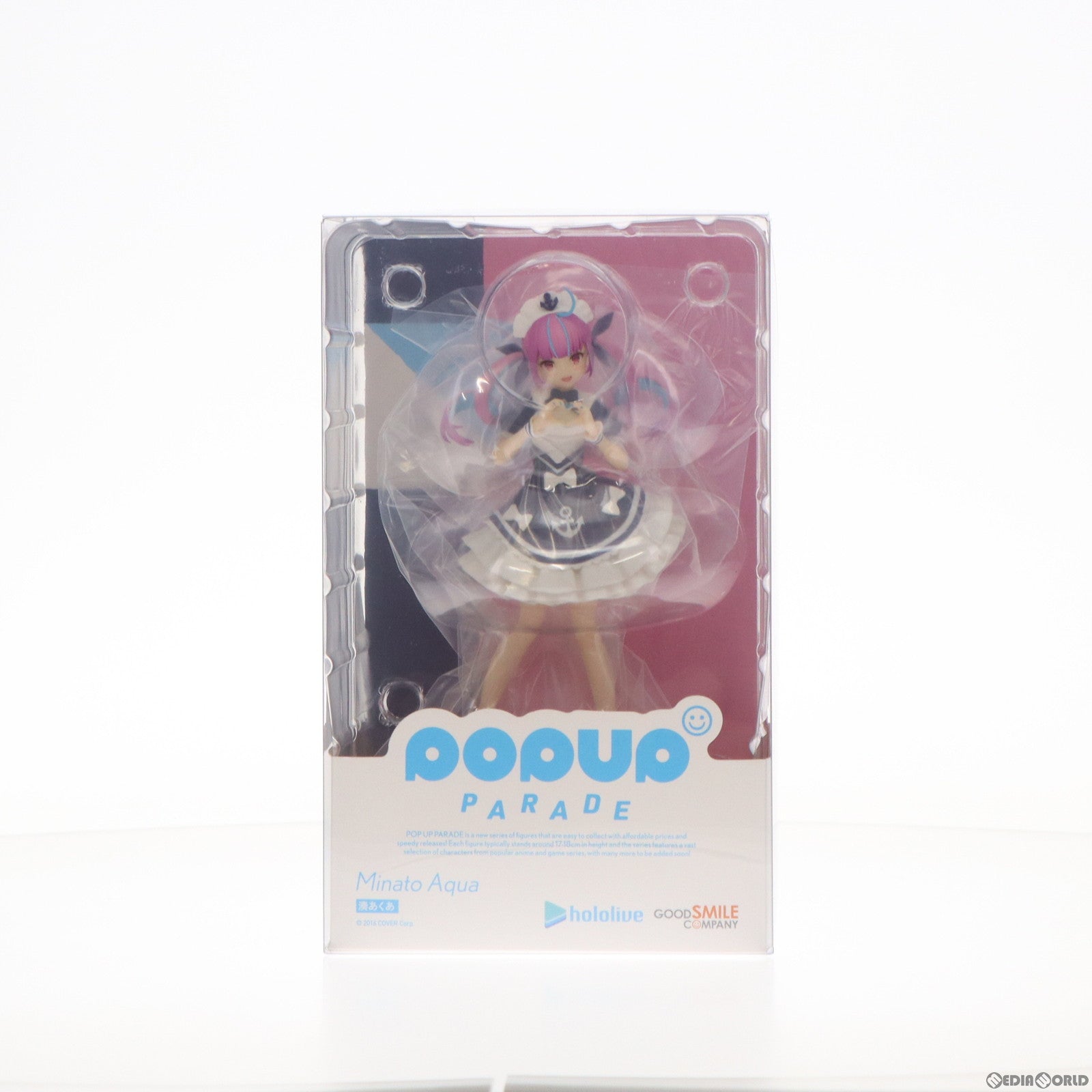 【中古即納】[FIG]POP UP PARADE(ポップアップパレード) 湊あくあ(みなとあくあ) ホロライブプロダクション 完成品 フィギュア グッドスマイルカンパニー(20221127)