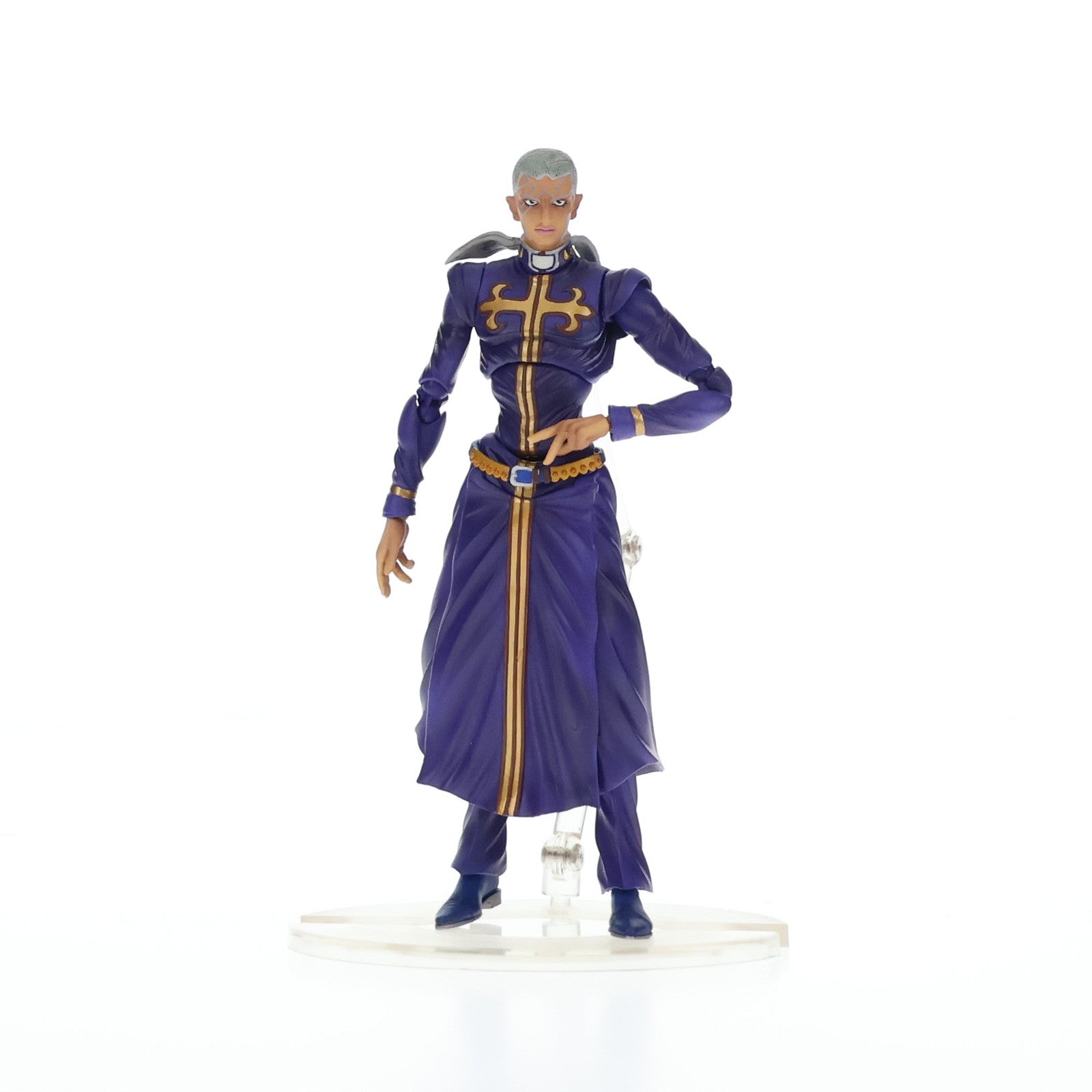 【中古即納】[FIG]超像可動 77. エンリコ・プッチ(荒木飛呂彦指定カラー) ジョジョの奇妙な冒険 第六部 ストーンオーシャン 完成品 可動フィギュア メディコス・エンタテインメント(20160131)