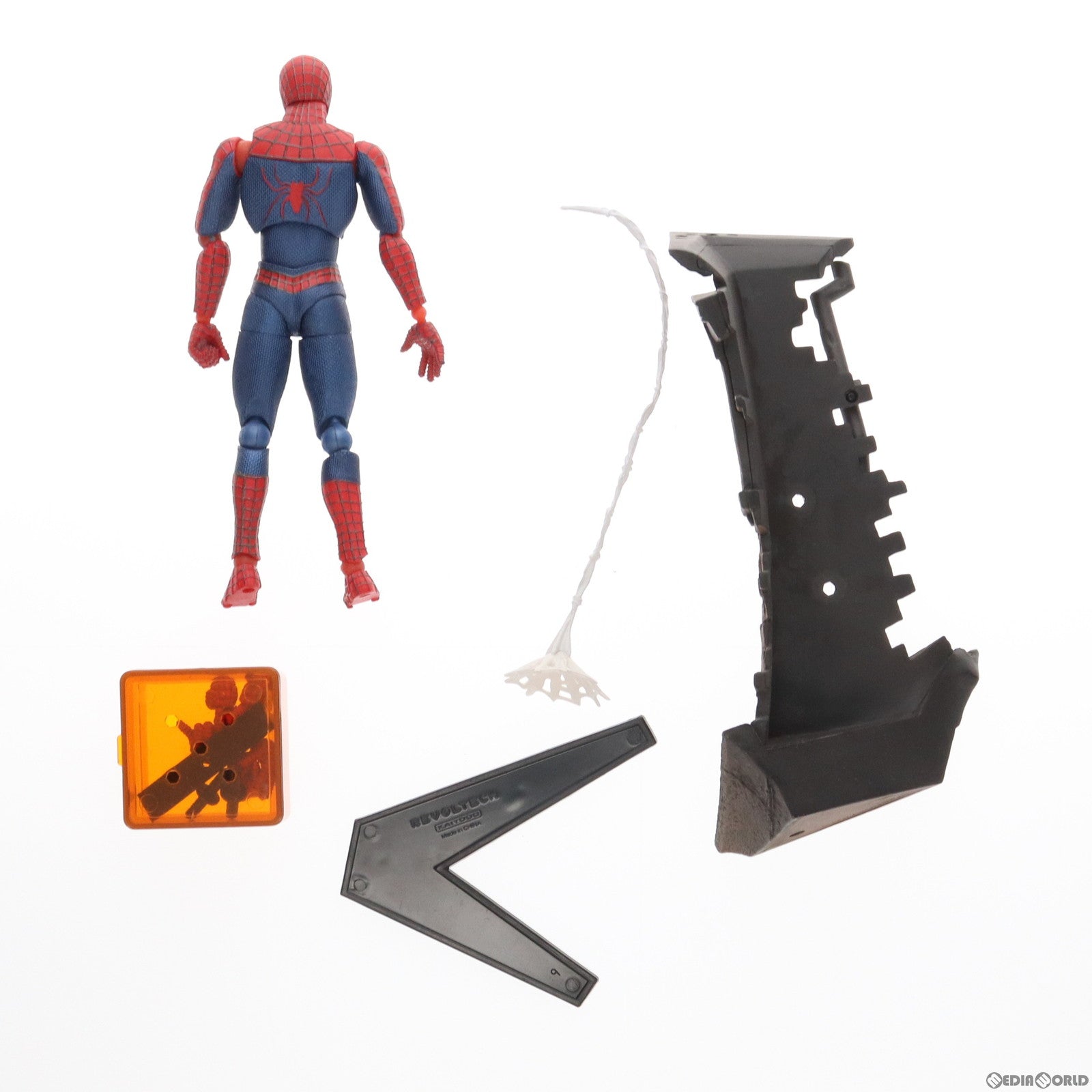 【中古即納】[FIG]特撮リボルテック No.039 スパイダーマン スパイダーマン3 完成品 可動フィギュア 海洋堂(20120801)