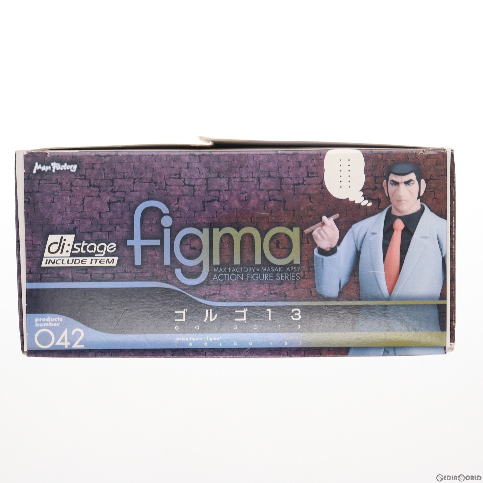 【中古即納】[FIG]figma(フィグマ) 042 ゴルゴ13(ゴルゴサーティン) 完成品 可動フィギュア マックスファクトリー(20090831)