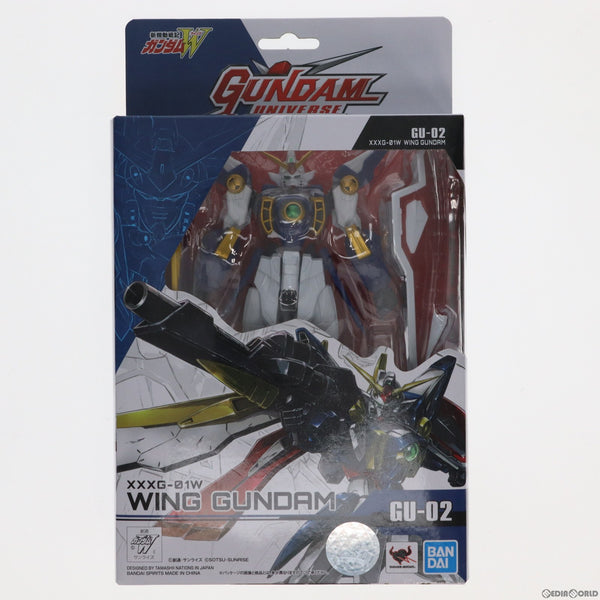 【中古即納】[FIG]GUNDAM UNIVERSE(ガンダムユニバース) XXXG-01W WING GUNDAM(ウイングガンダム) 新機動戦記 ガンダムW(ウイング) 完成品 可動フィギュア バンダイスピリッツ