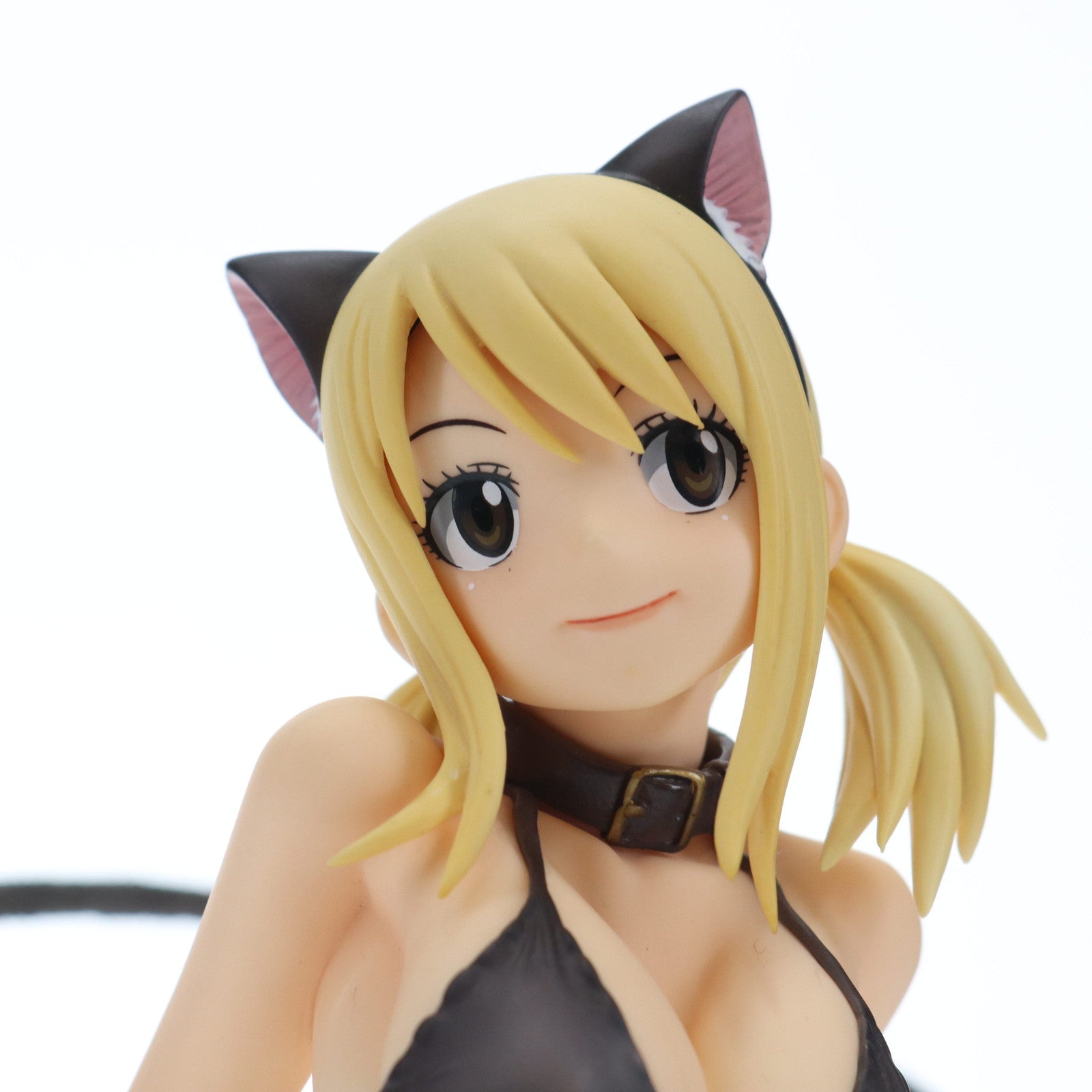 【中古即納】[FIG] ルーシィ・ハートフィリア 黒猫Gravure_Style フェアリーテイル 1/6 完成品 フィギュア オルカトイズ(20160520)